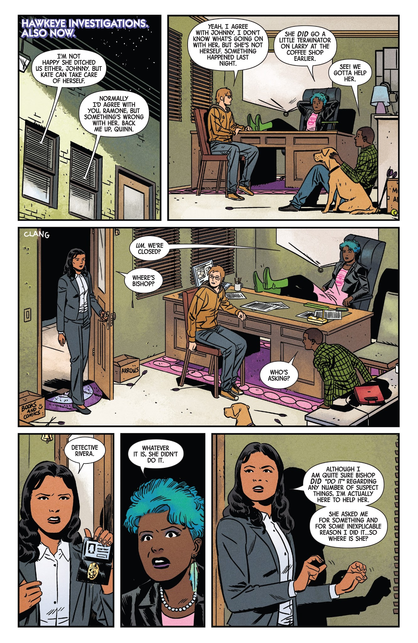 Read online Hawkeye (2016) comic -  Issue #9 - 4