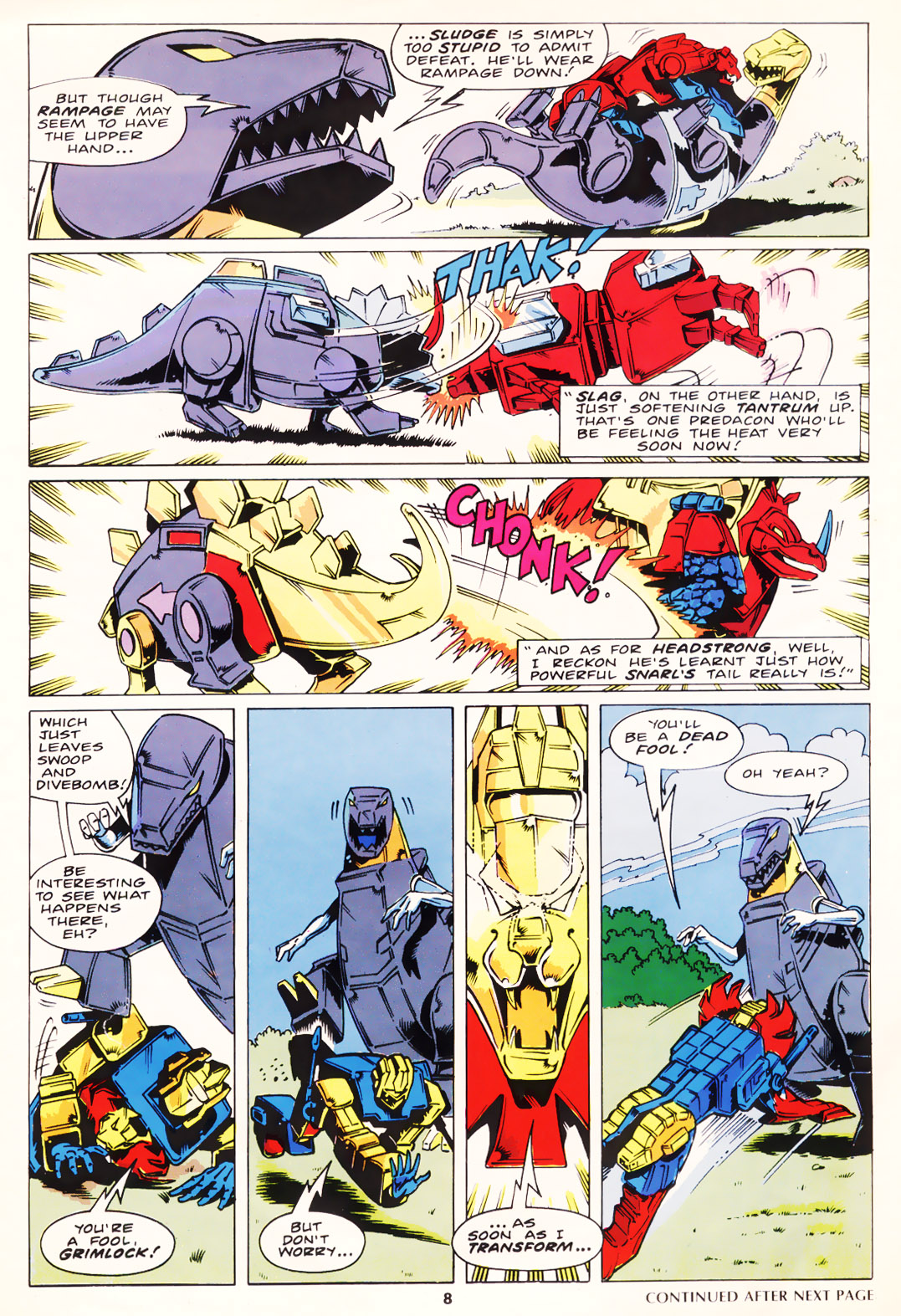 Read online The Transformers (UK) comic -  Issue #136 - 8