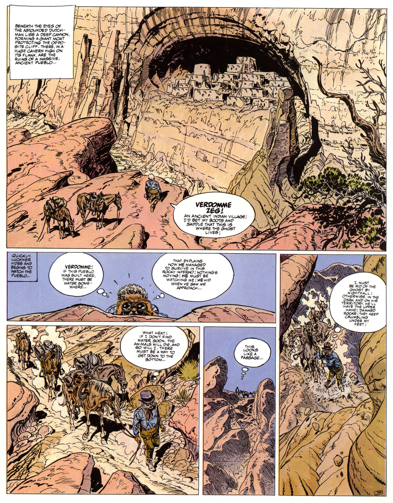 Read online Epic Graphic Novel: Marshal Blueberry comic -  Issue # TPB - 81