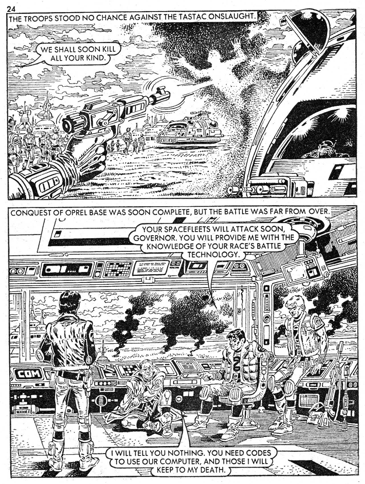 Read online Starblazer comic -  Issue #132 - 24