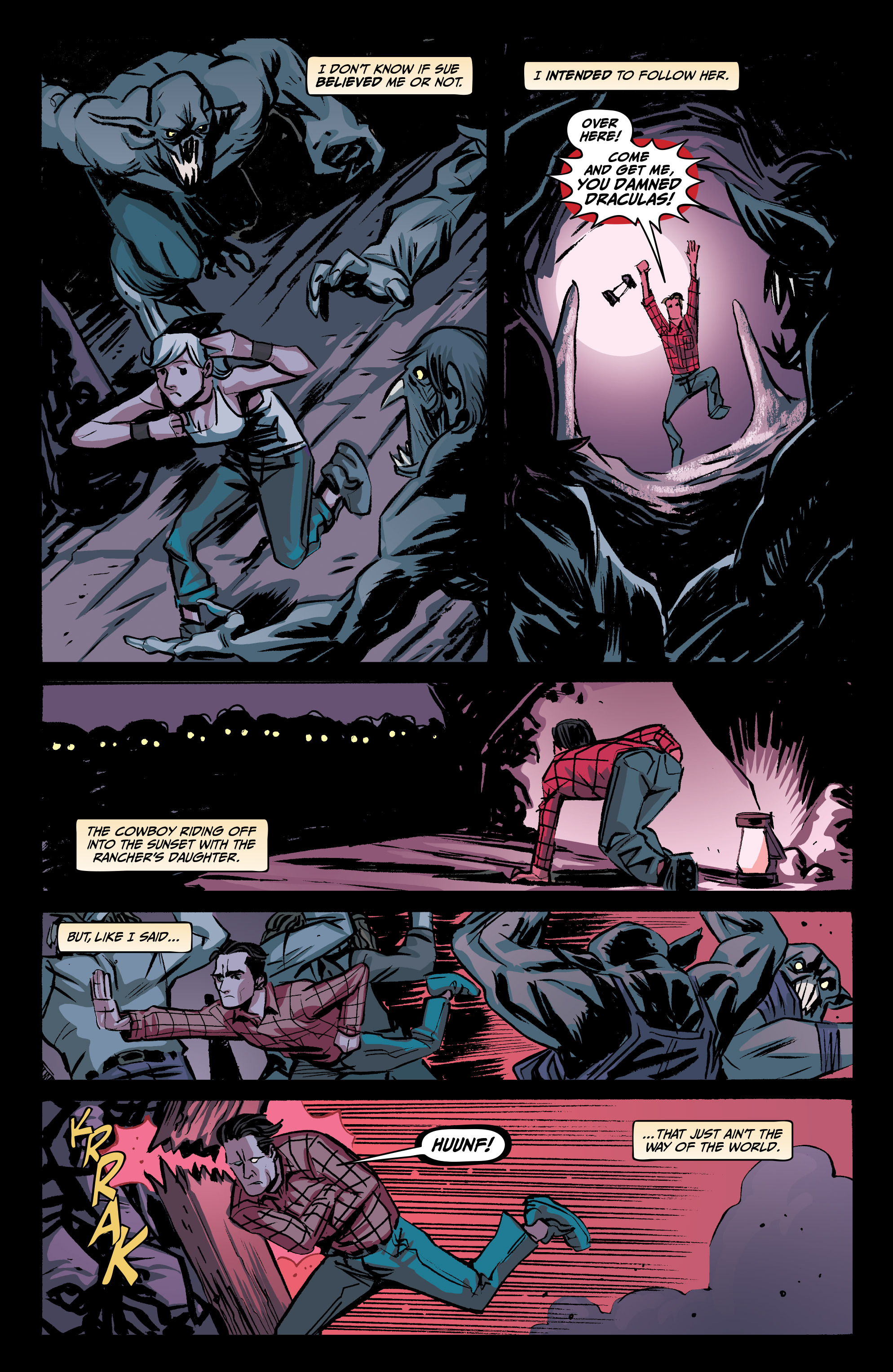 Read online Blood Feud comic -  Issue #5 - 17