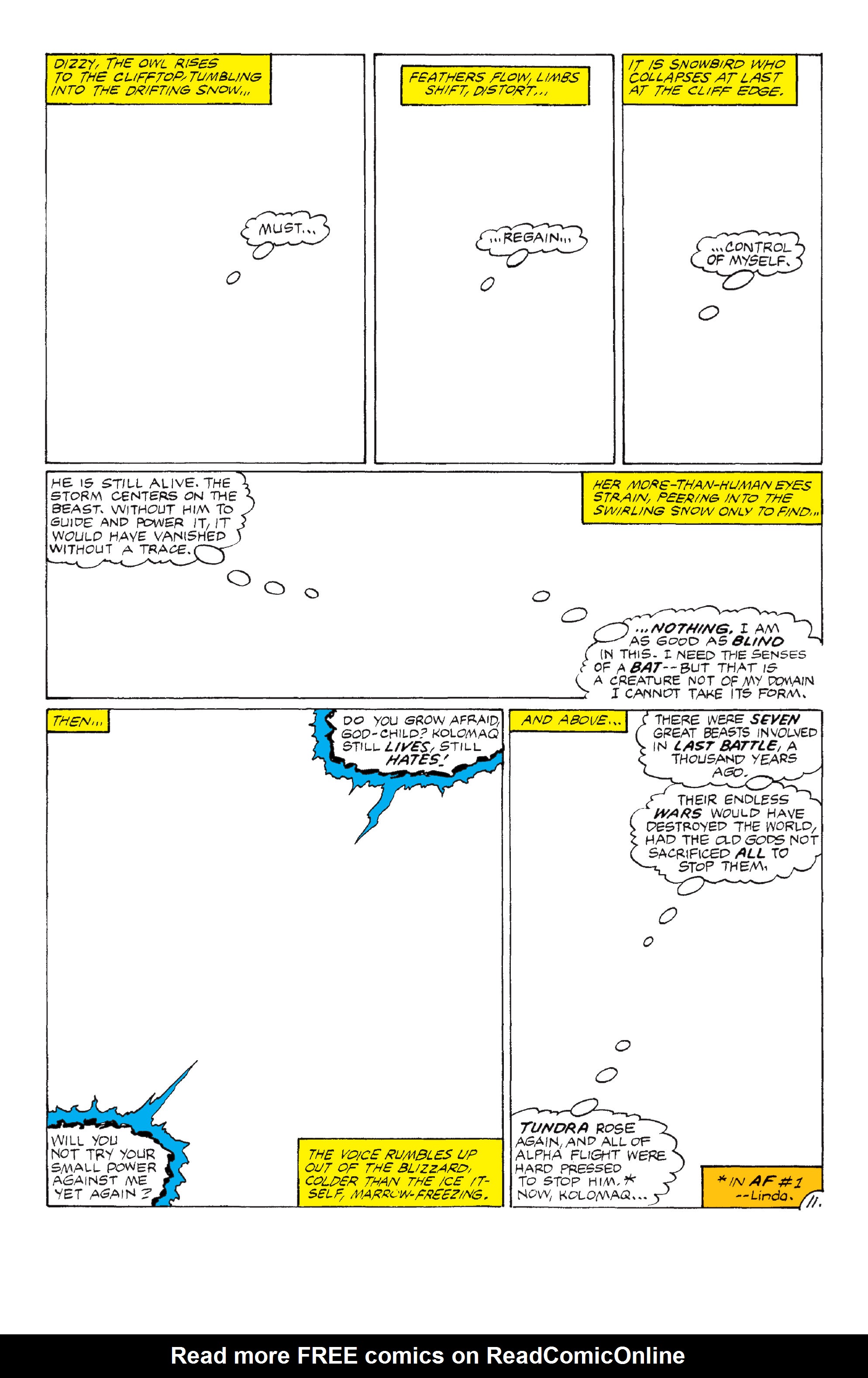 Read online Alpha Flight Classic comic -  Issue # TPB 1 (Part 2) - 42