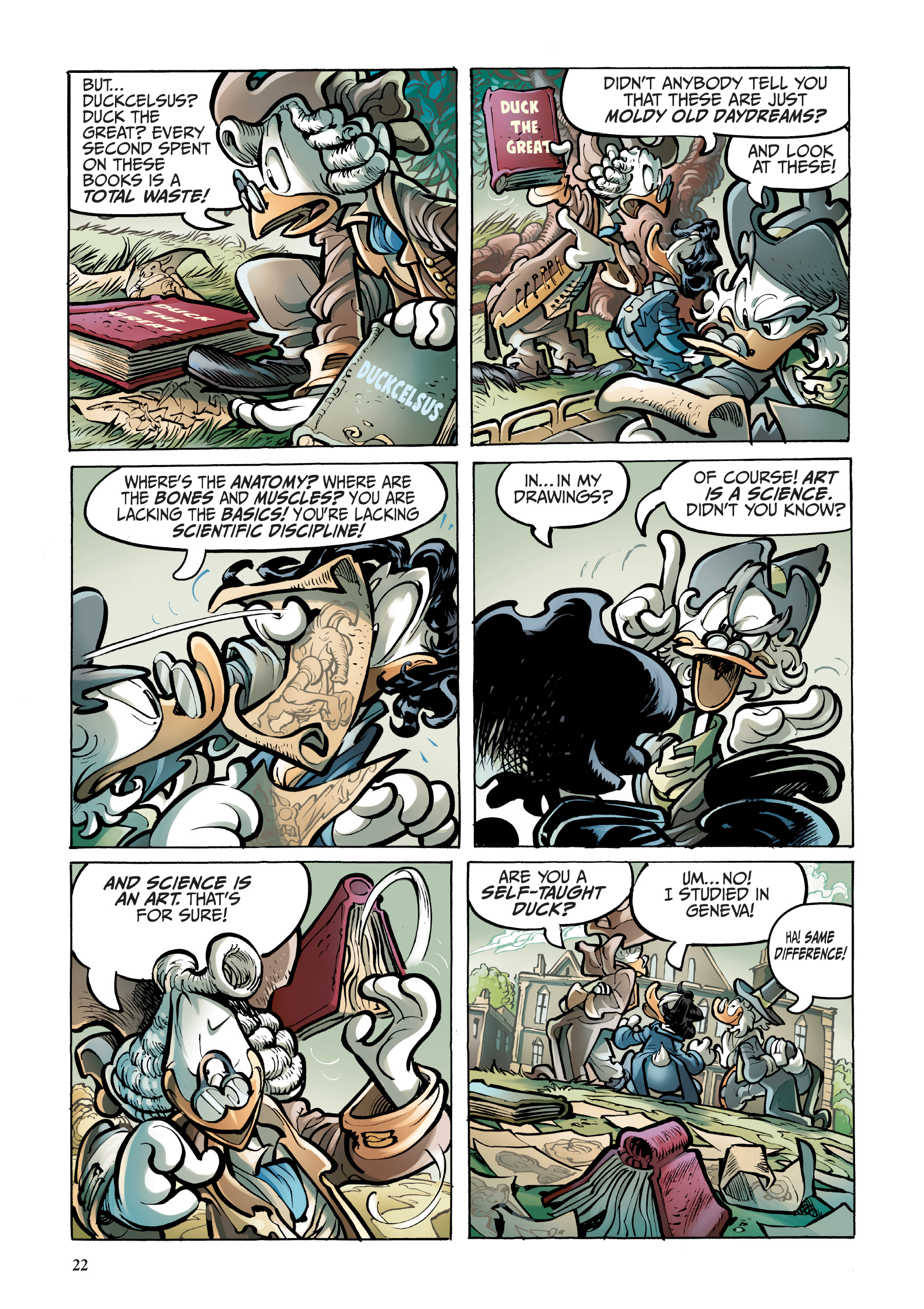 Read online Disney Frankenstein, Starring Donald Duck comic -  Issue # TPB - 22