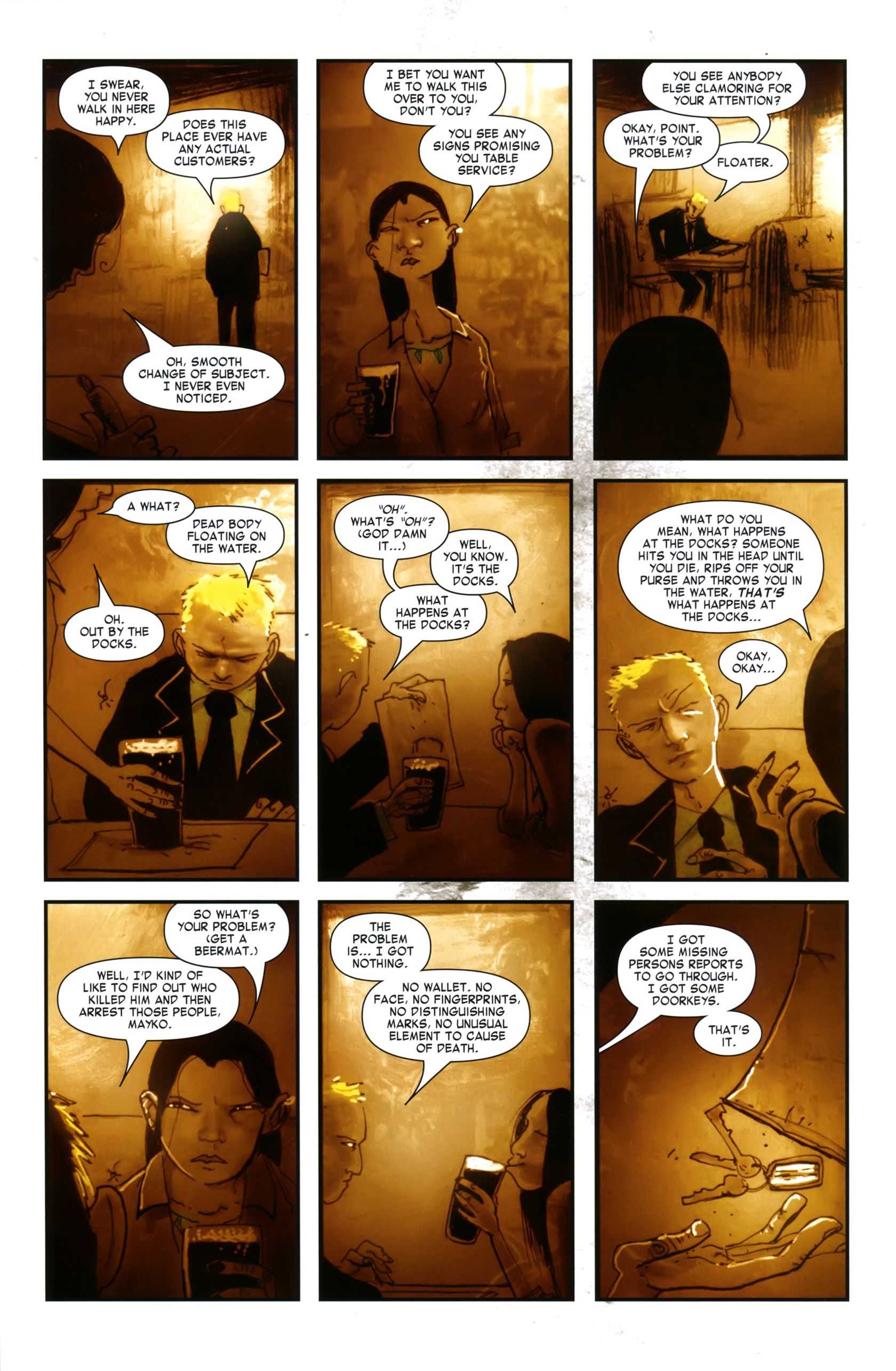 Read online Fell comic -  Issue #4 - 8