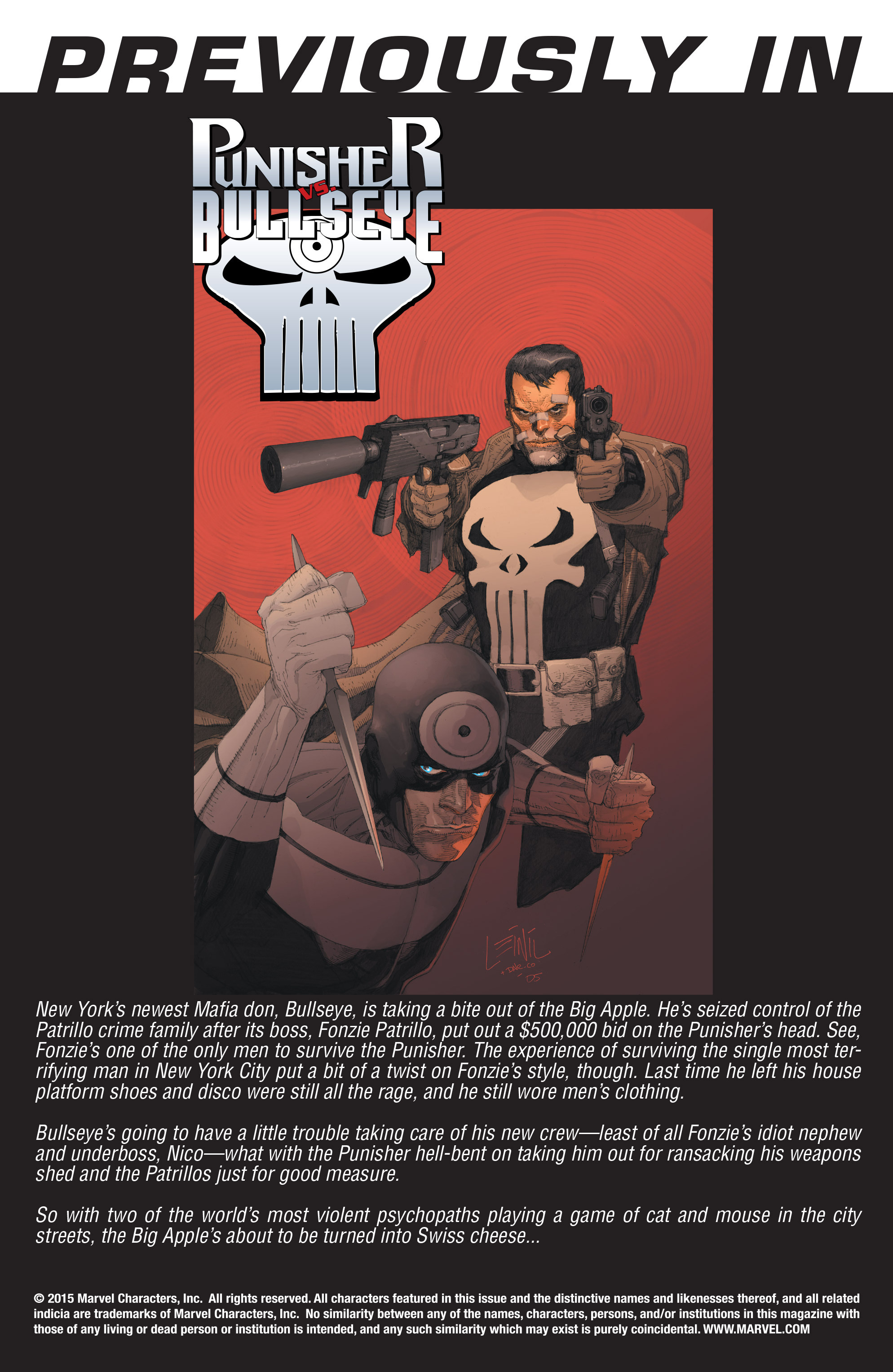 Read online Punisher vs. Bullseye comic -  Issue #4 - 2