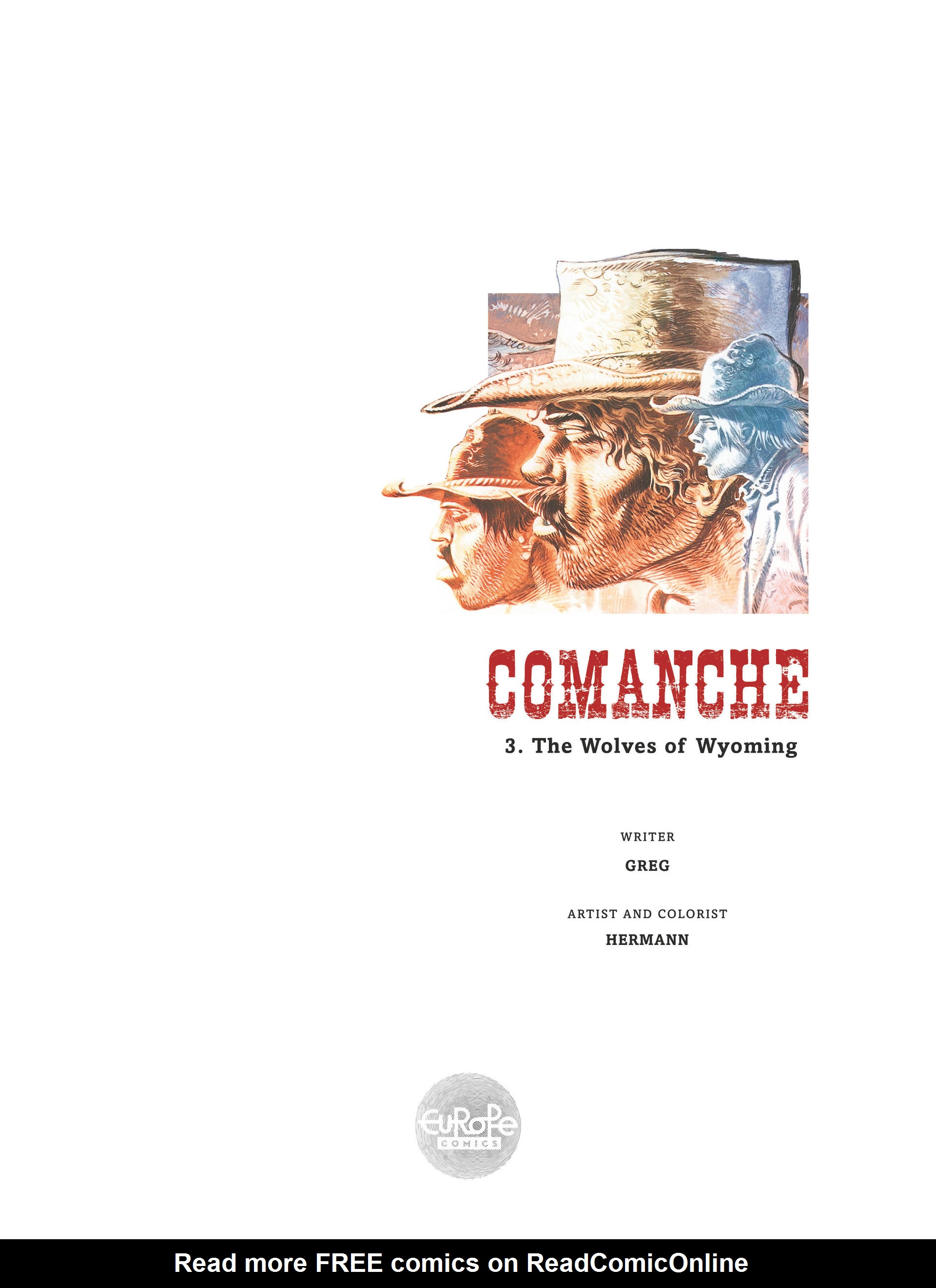 Read online Comanche comic -  Issue #3 - 2
