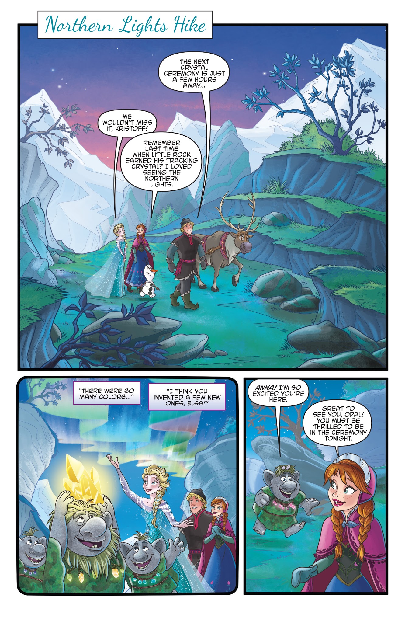 Read online Disney Frozen comic -  Issue #4 - 3