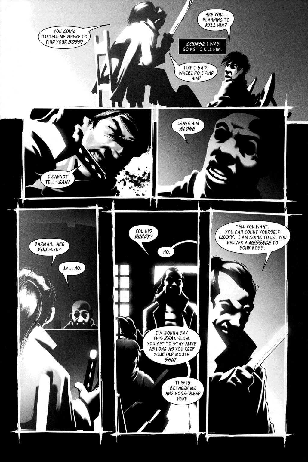 Read online Sam Noir: Samurai Detective comic -  Issue #1 - 22