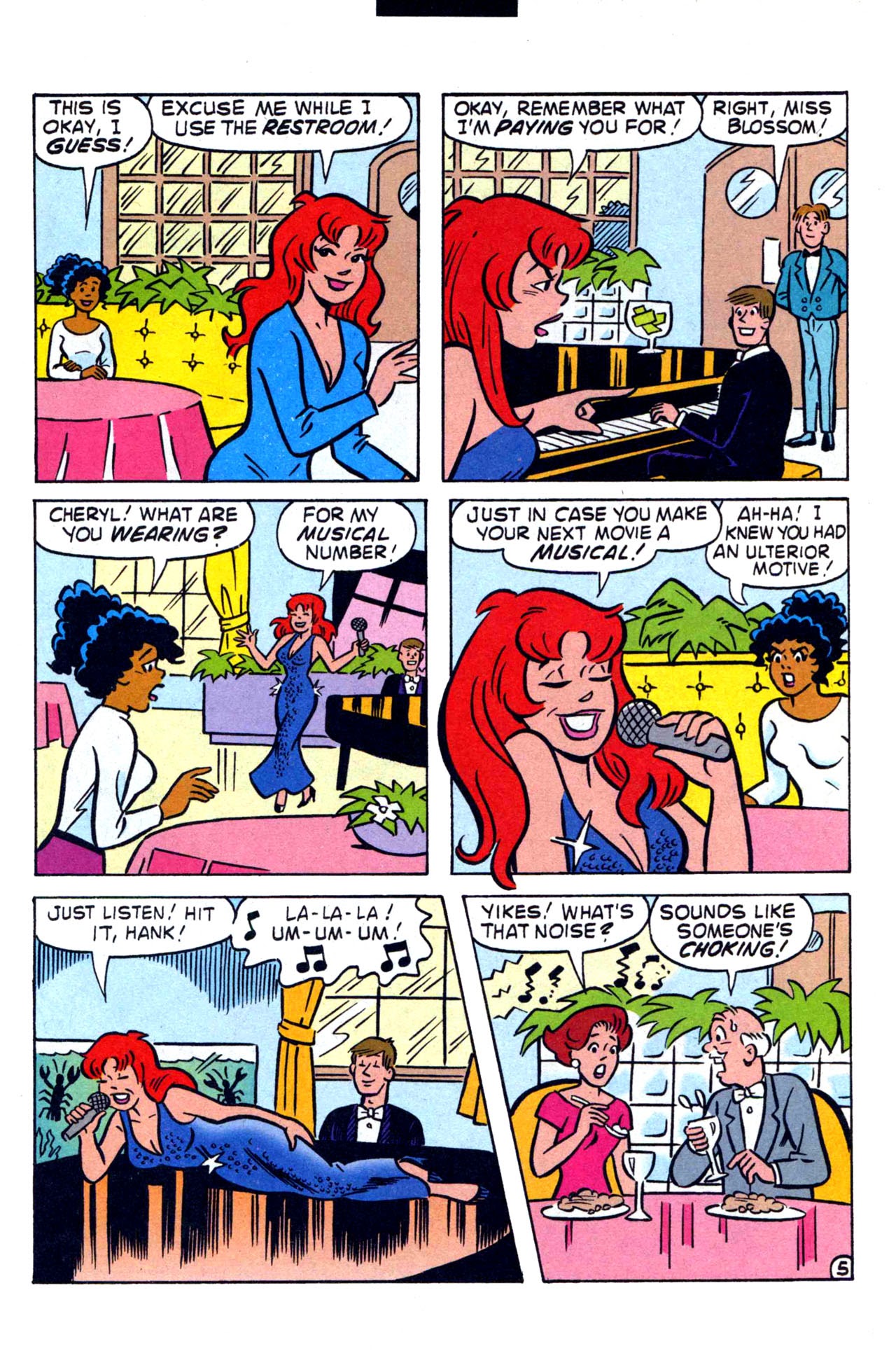 Read online Cheryl Blossom (Goes Hollywood) comic -  Issue #1 - 7