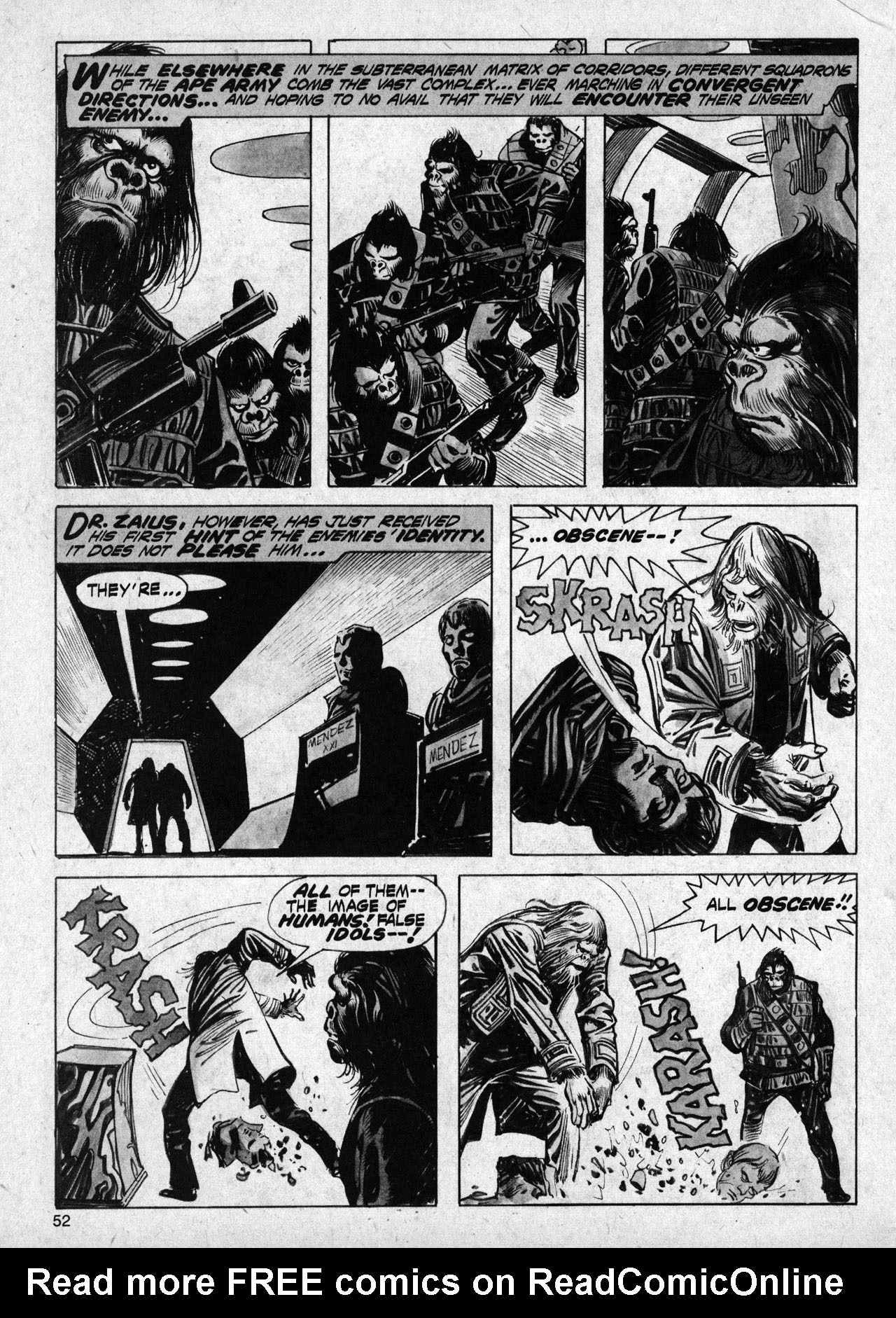 Read online Planet of the Apes comic -  Issue #11 - 48