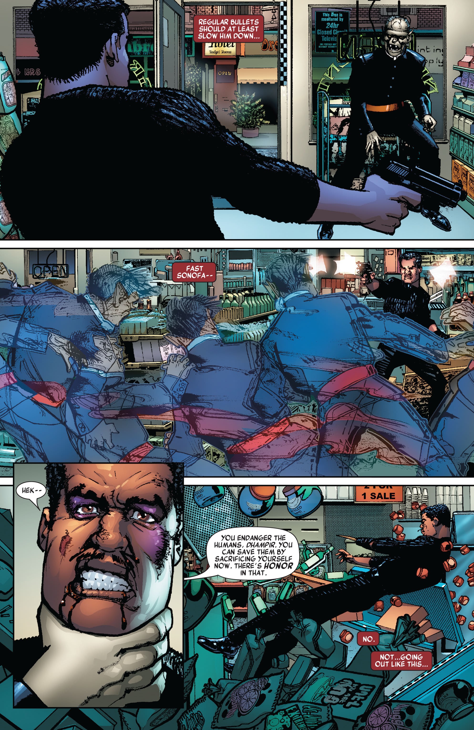 Read online Blade by Marc Guggenheim: The Complete Collection comic -  Issue # TPB (Part 2) - 58