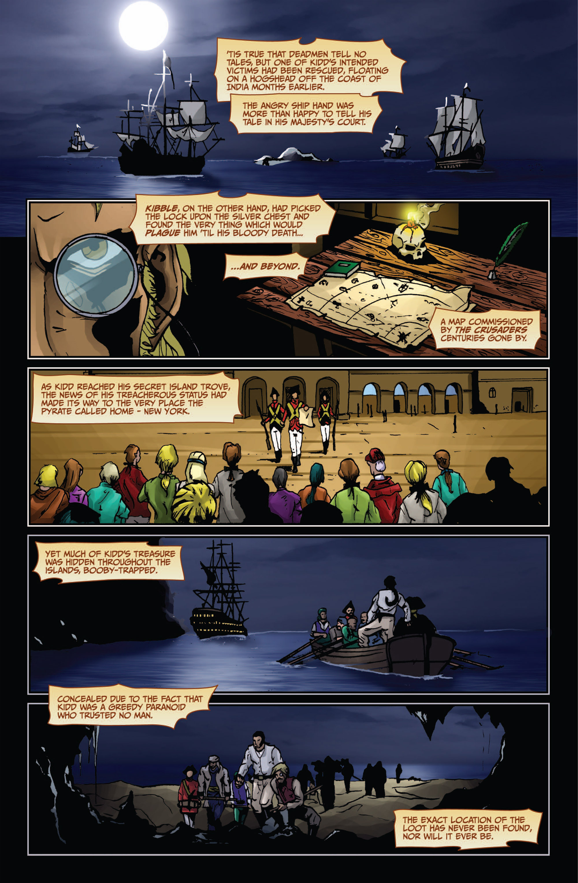 Read online Dead Men Tell No Tales comic -  Issue #1 - 17