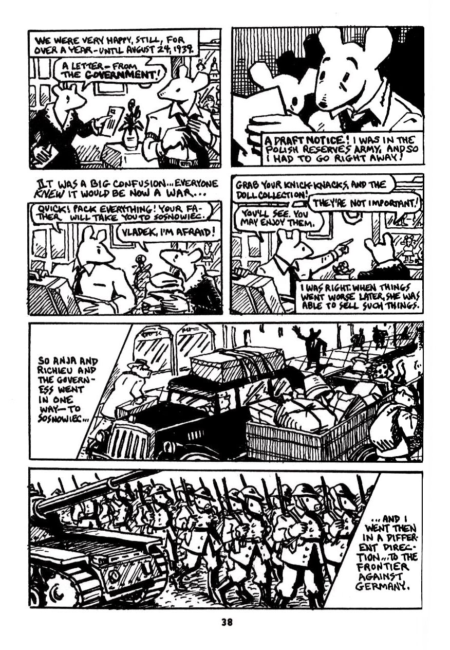 Read online Maus: A Survivor's Tale comic -  Issue # TPB 1 - 35