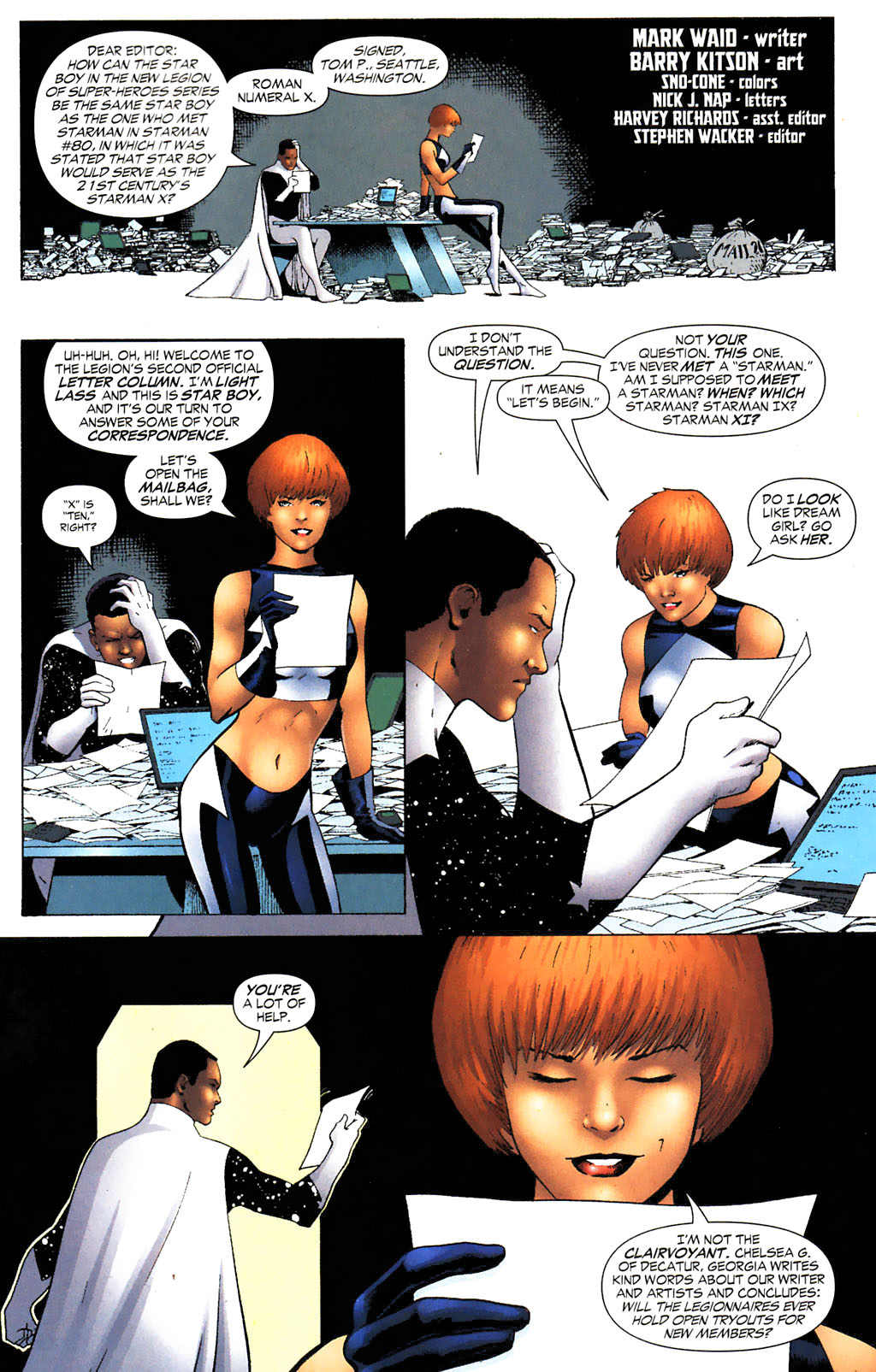 Read online Legion of Super-Heroes (2005) comic -  Issue #9 - 29