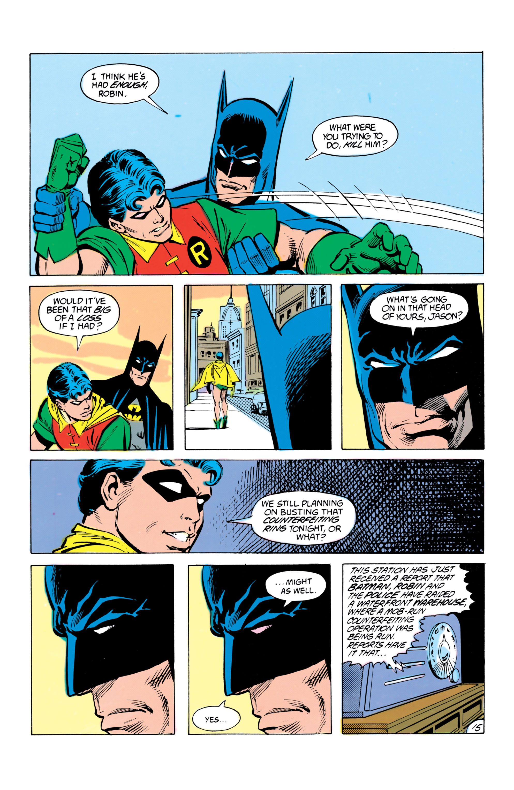 Read online Batman (1940) comic -  Issue #422 - 16