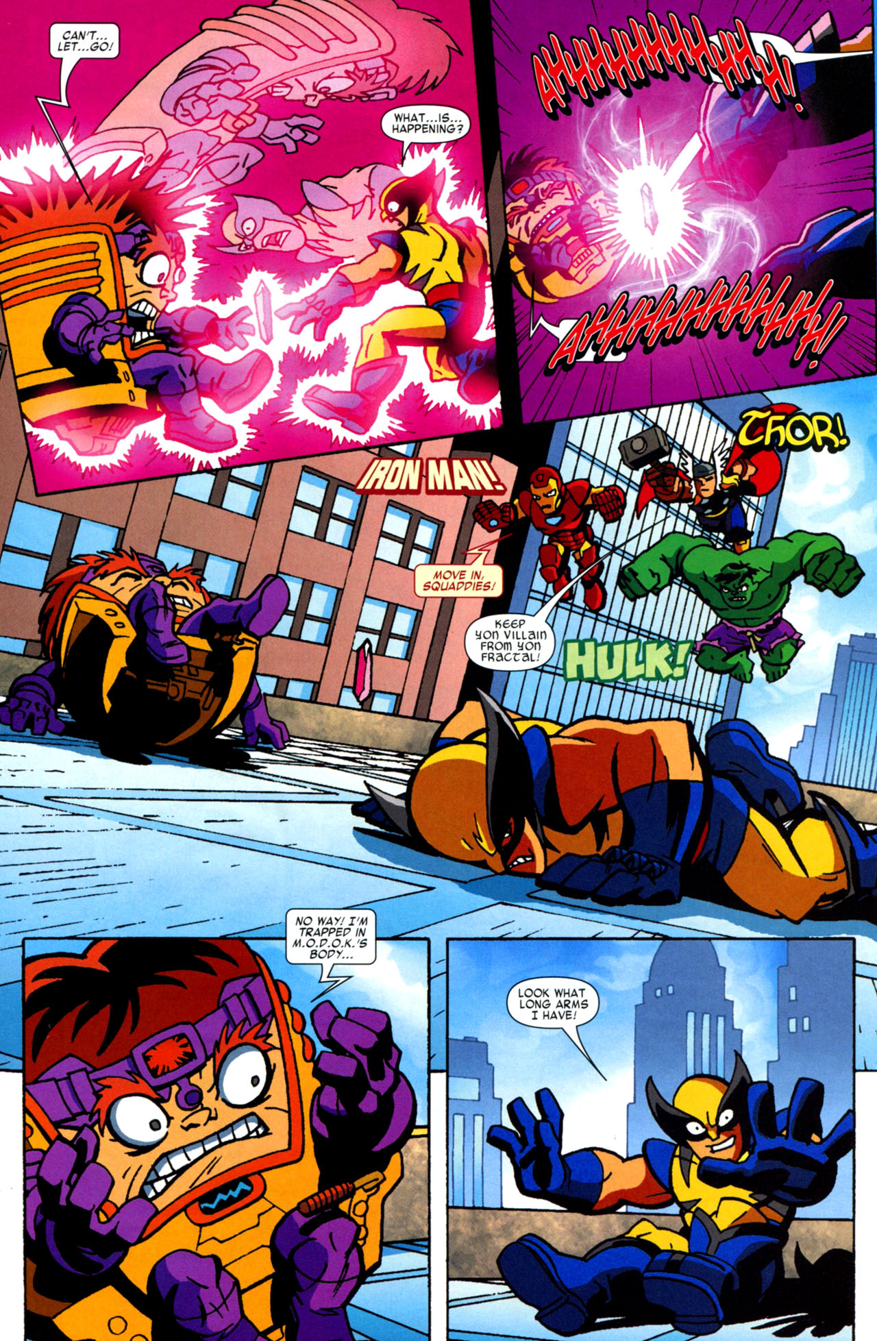 Read online Marvel Super Hero Squad comic -  Issue #1 - 6
