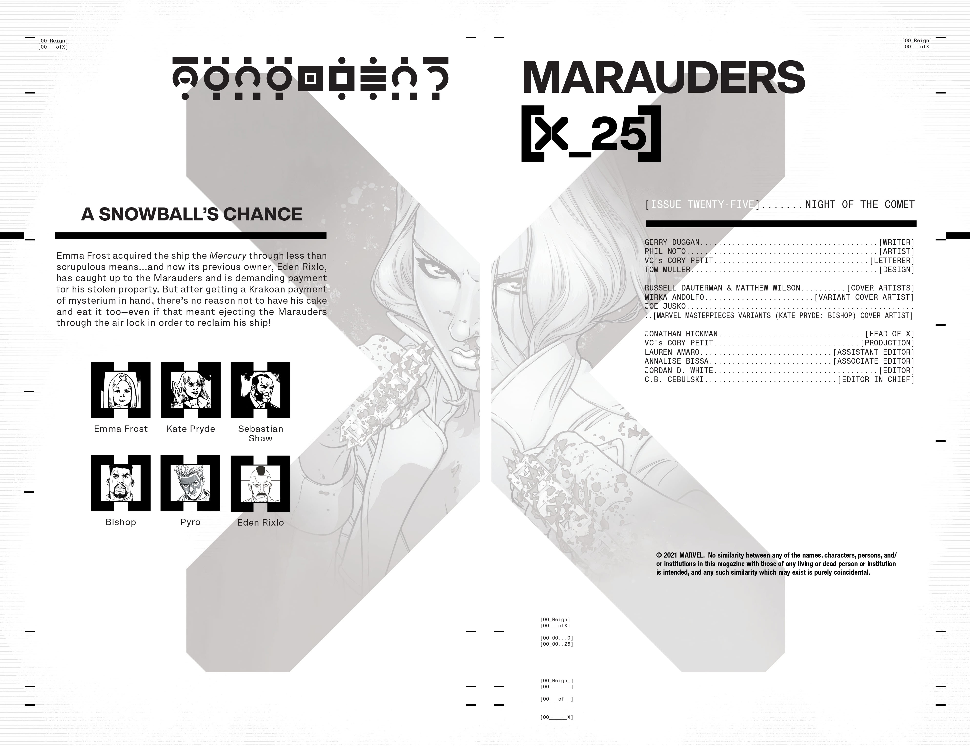 Read online Marauders comic -  Issue #25 - 3