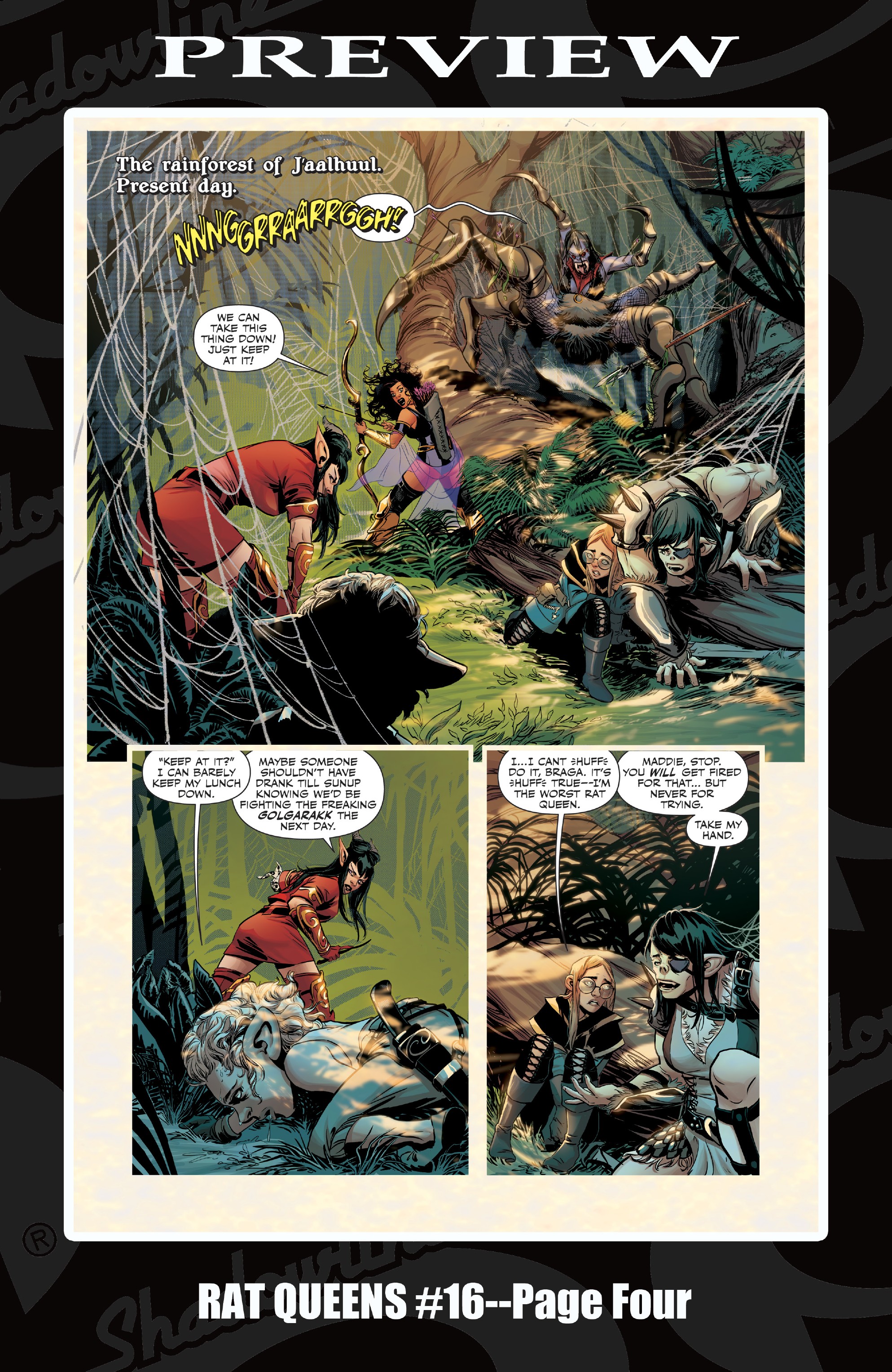 Read online Rat Queens Special: Swamp Romp comic -  Issue # Full - 27
