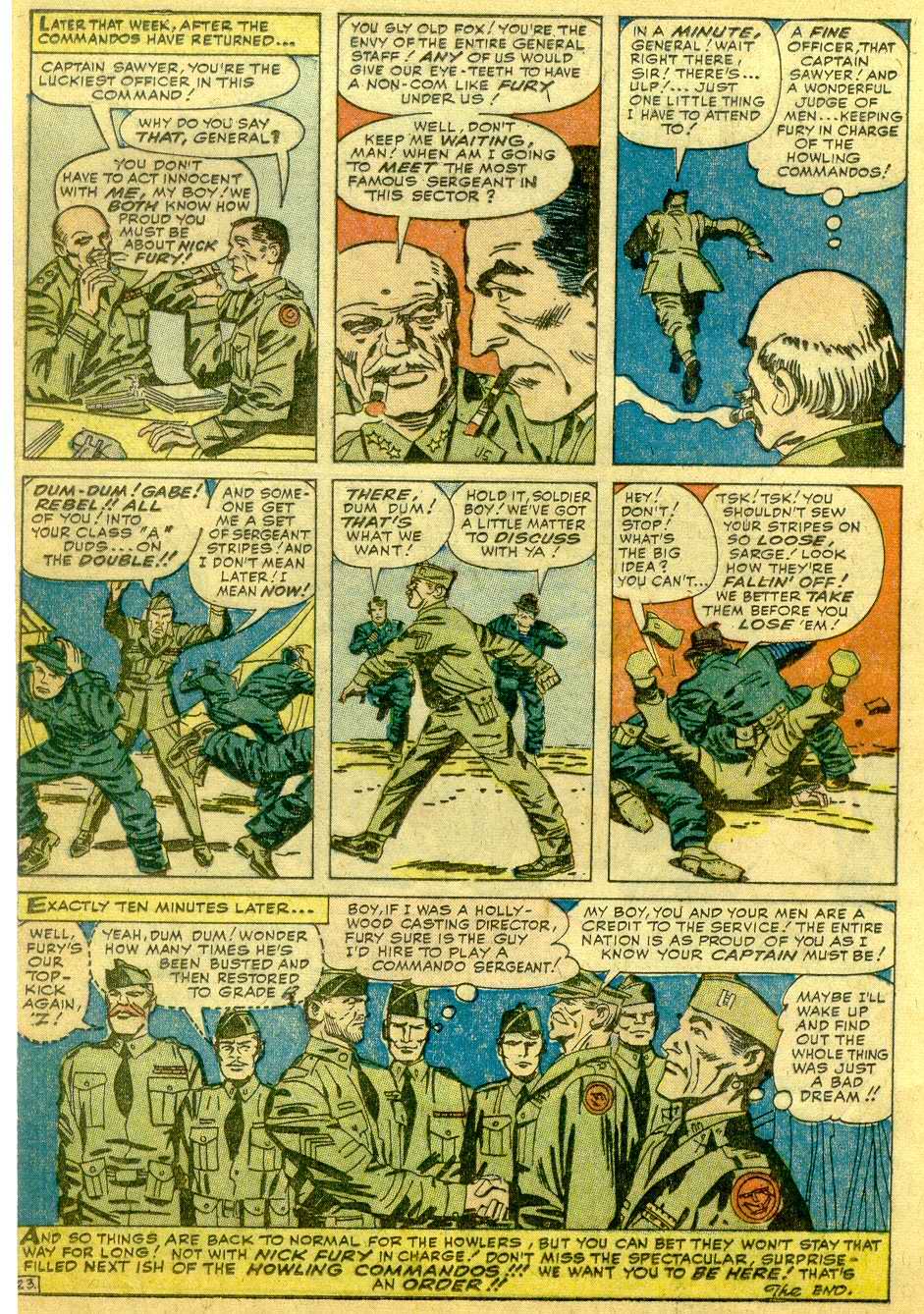 Read online Sgt. Fury comic -  Issue # _Annual 1 - 70