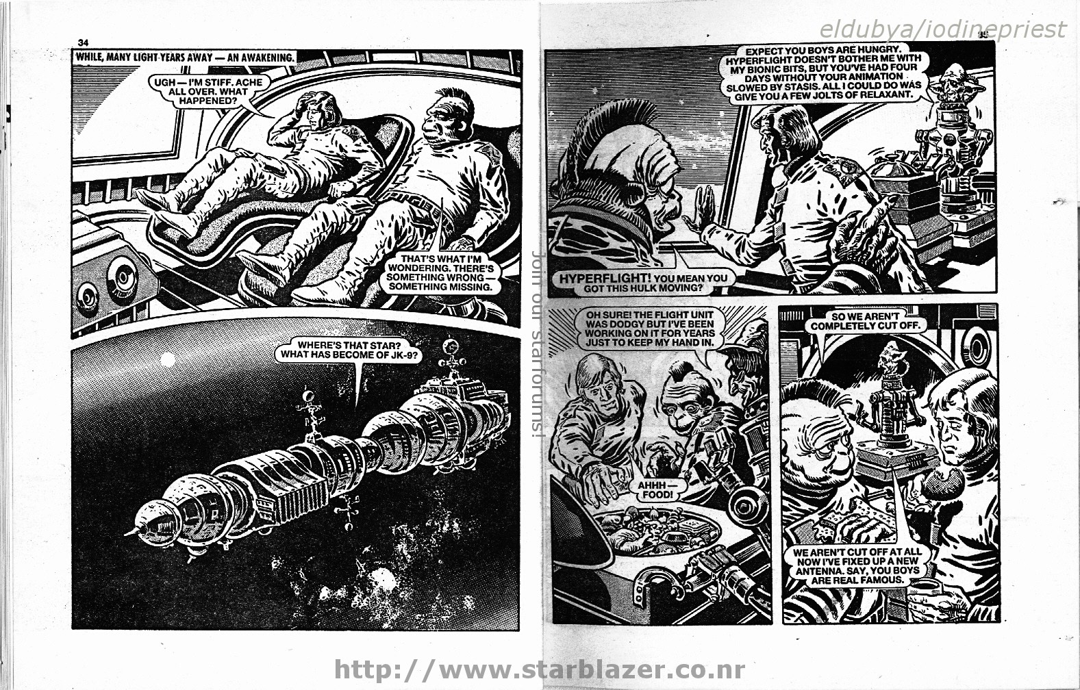 Read online Starblazer comic -  Issue #278 - 19