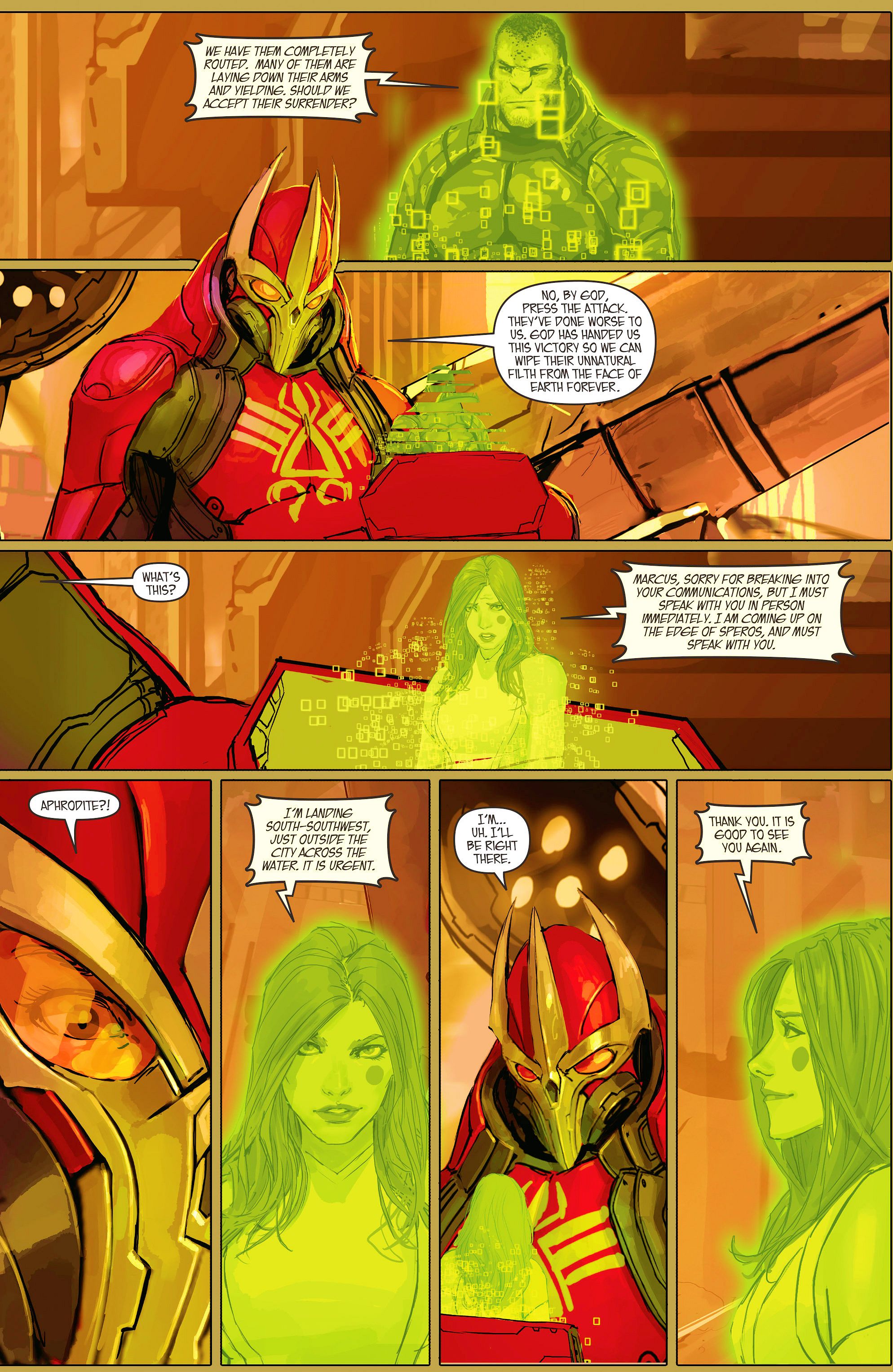 Read online Aphrodite IX (2013) comic -  Issue #11 - 16