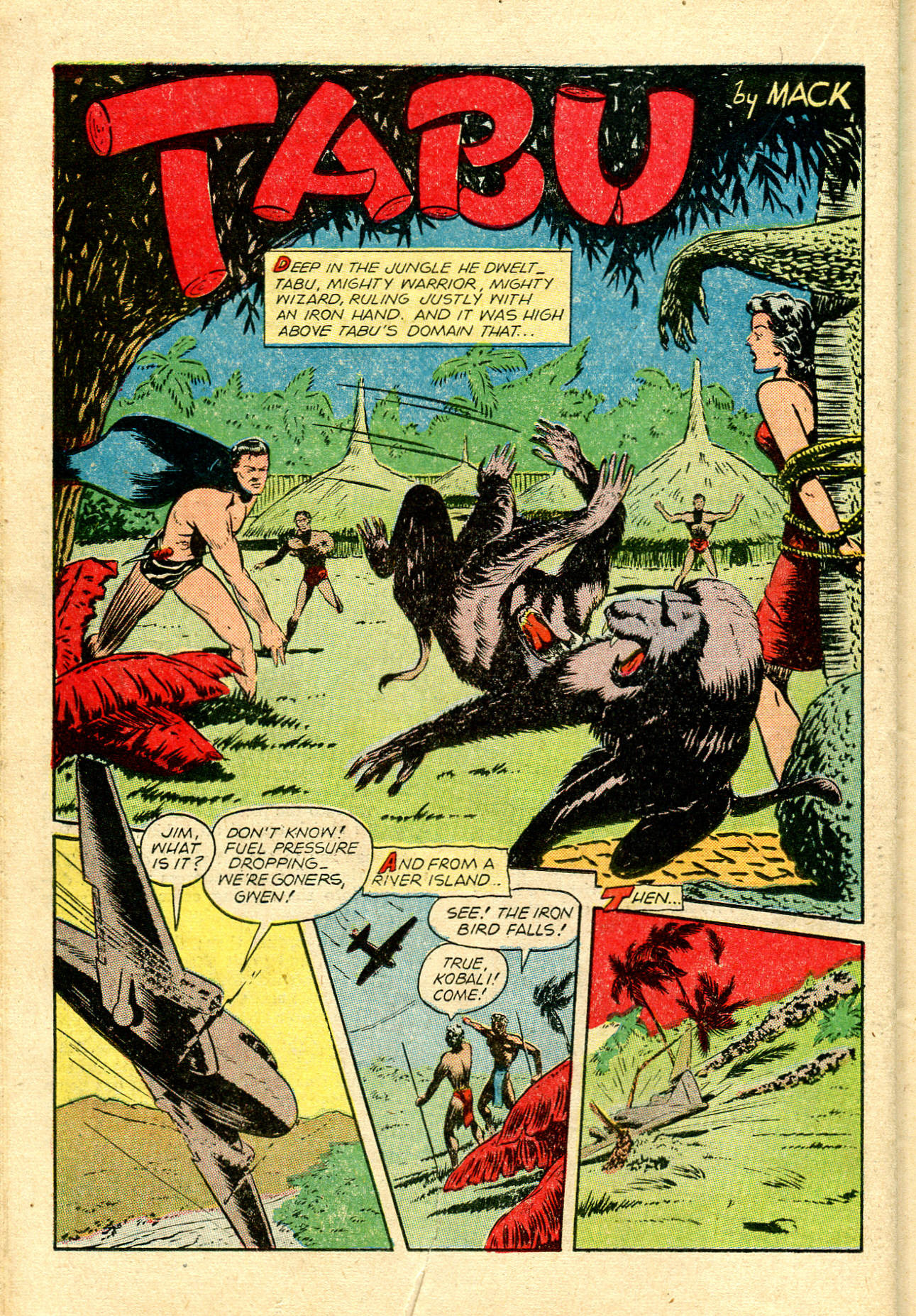 Read online Jungle Comics comic -  Issue #86 - 37