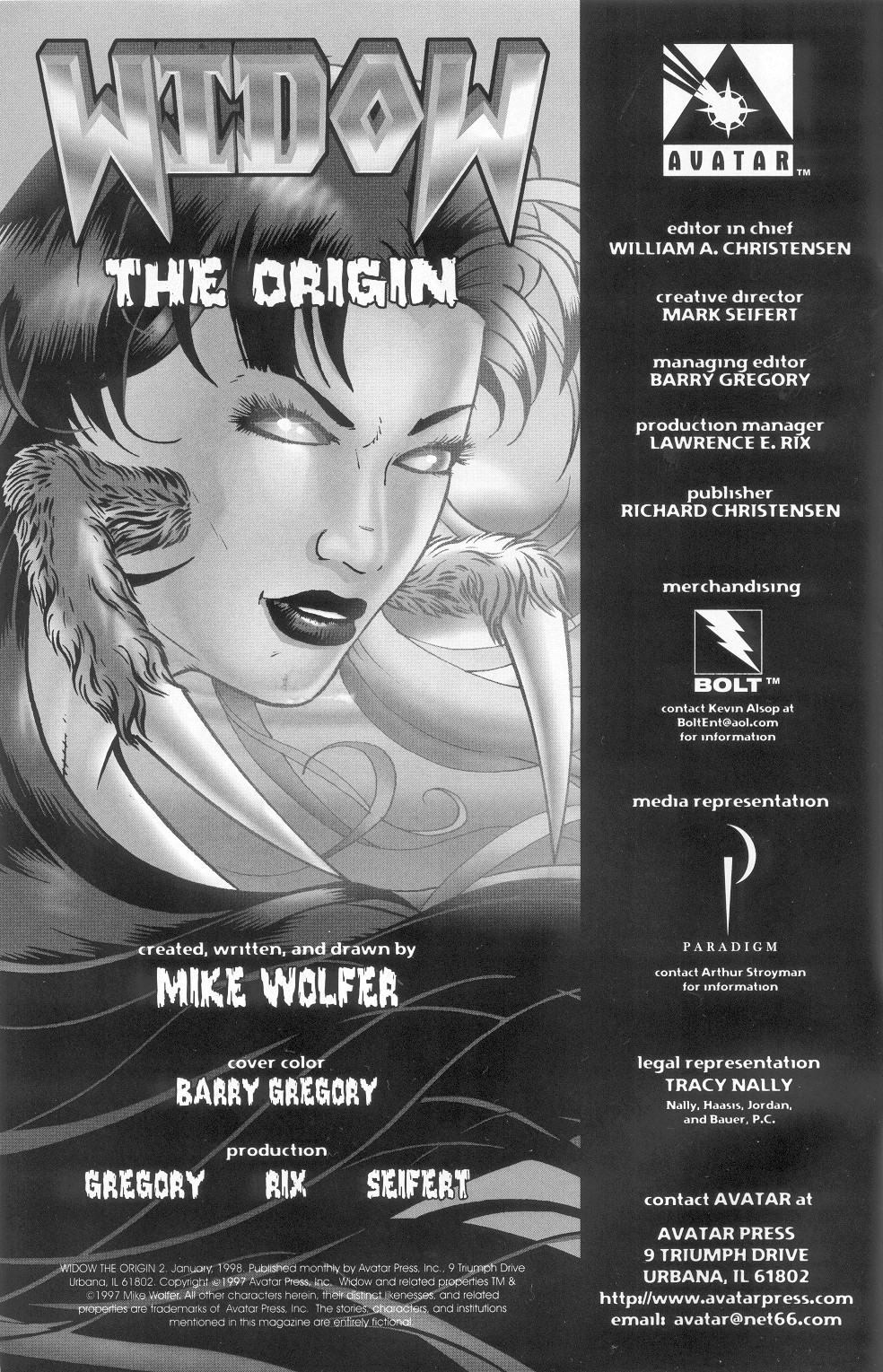Read online Widow: The Origin comic -  Issue #2 - 2