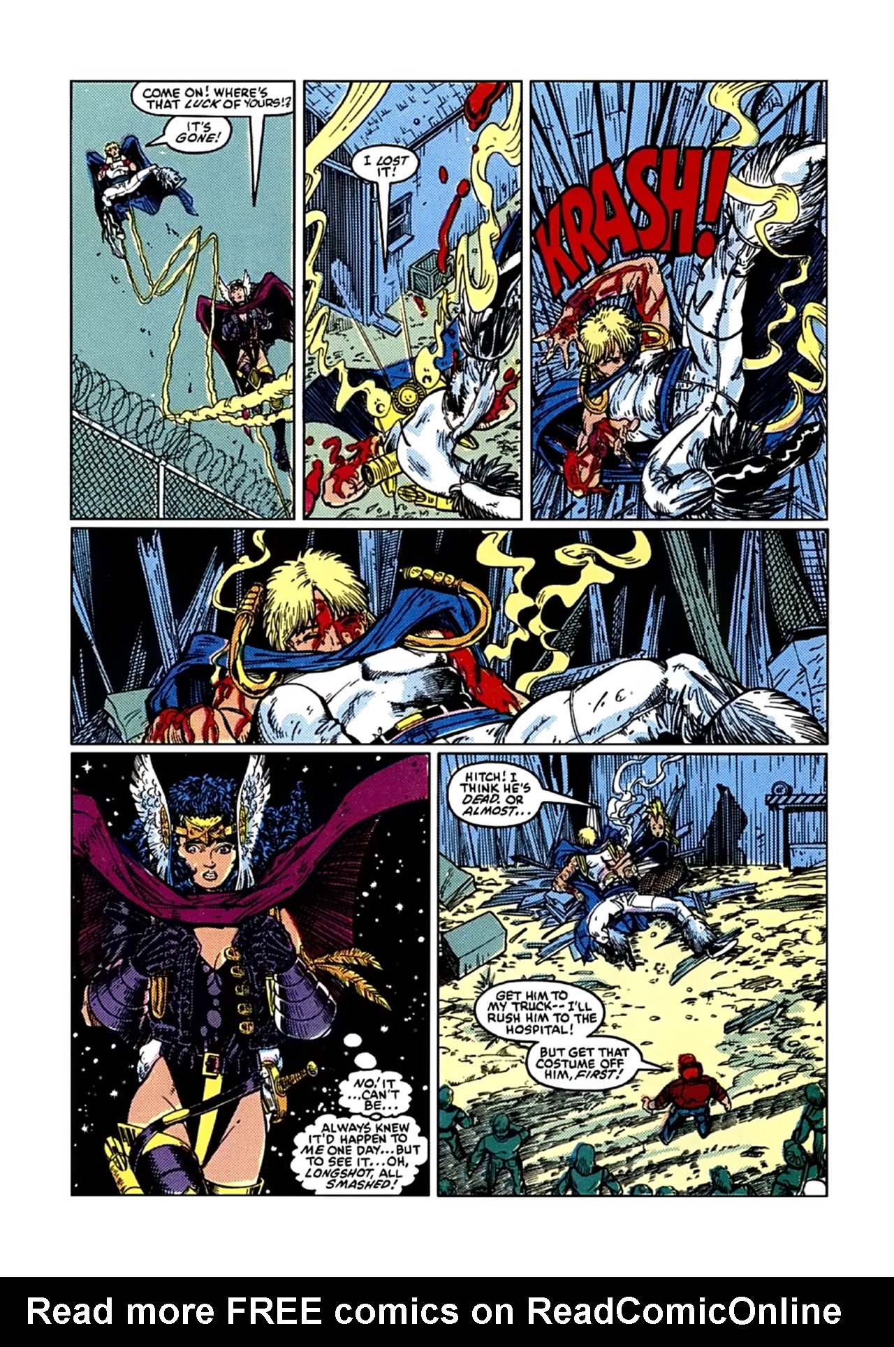 Read online Longshot (1985) comic -  Issue # _TPB 1 - 54