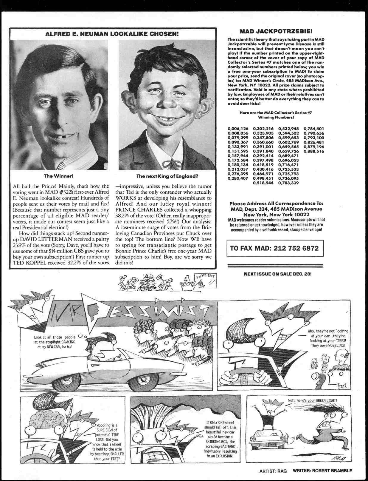 Read online MAD comic -  Issue #324 - 5