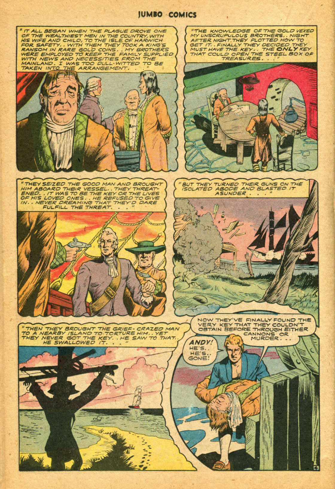 Read online Jumbo Comics comic -  Issue #77 - 30