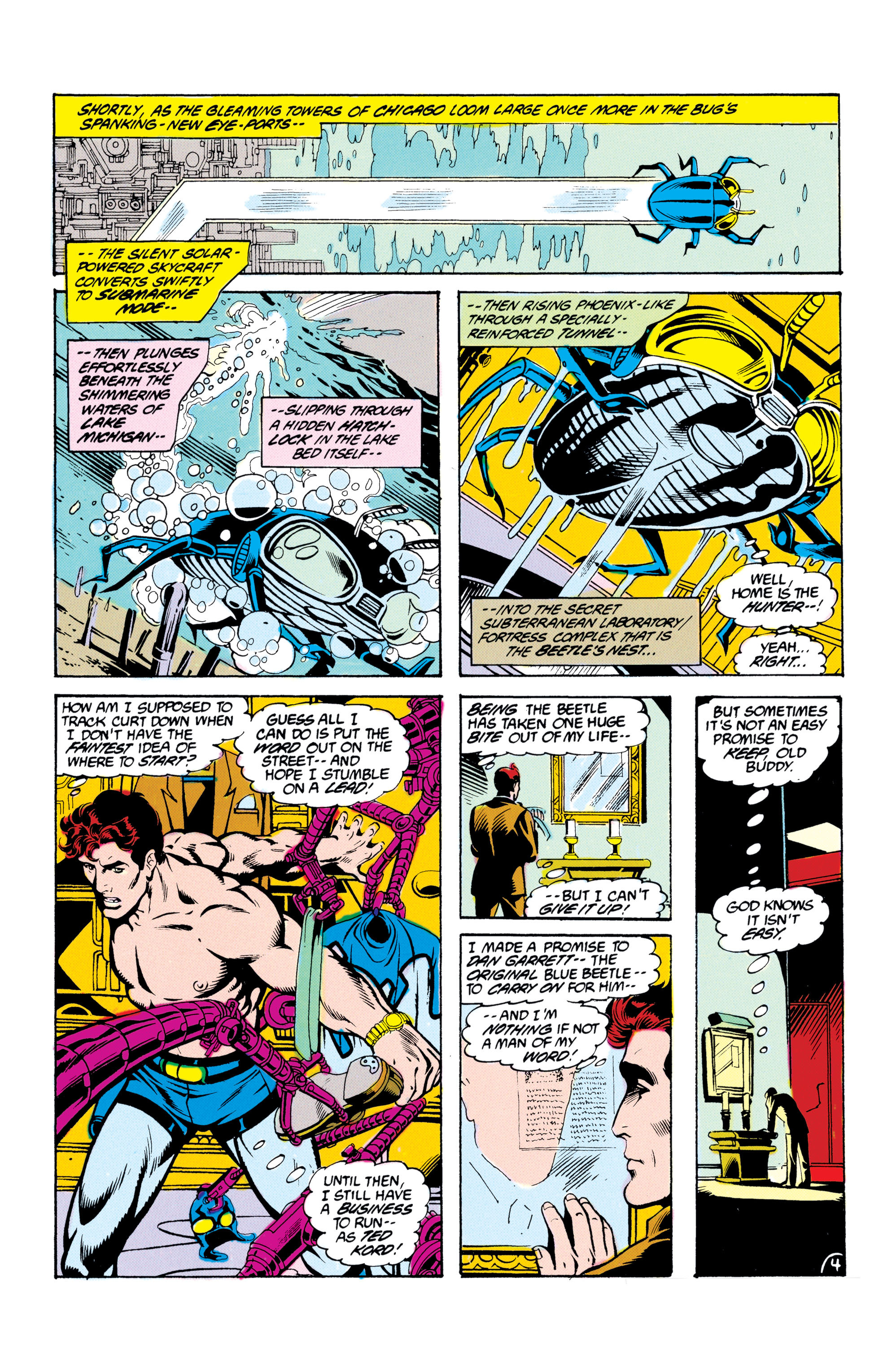 Read online Blue Beetle (1986) comic -  Issue #14 - 5