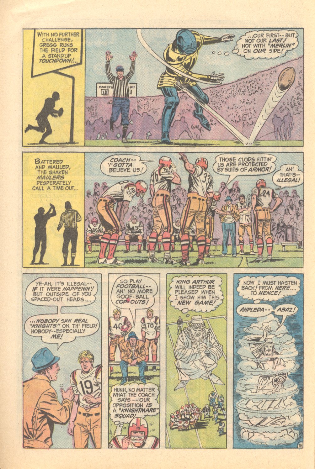 Read online Strange Sports Stories (1973) comic -  Issue #3 - 10