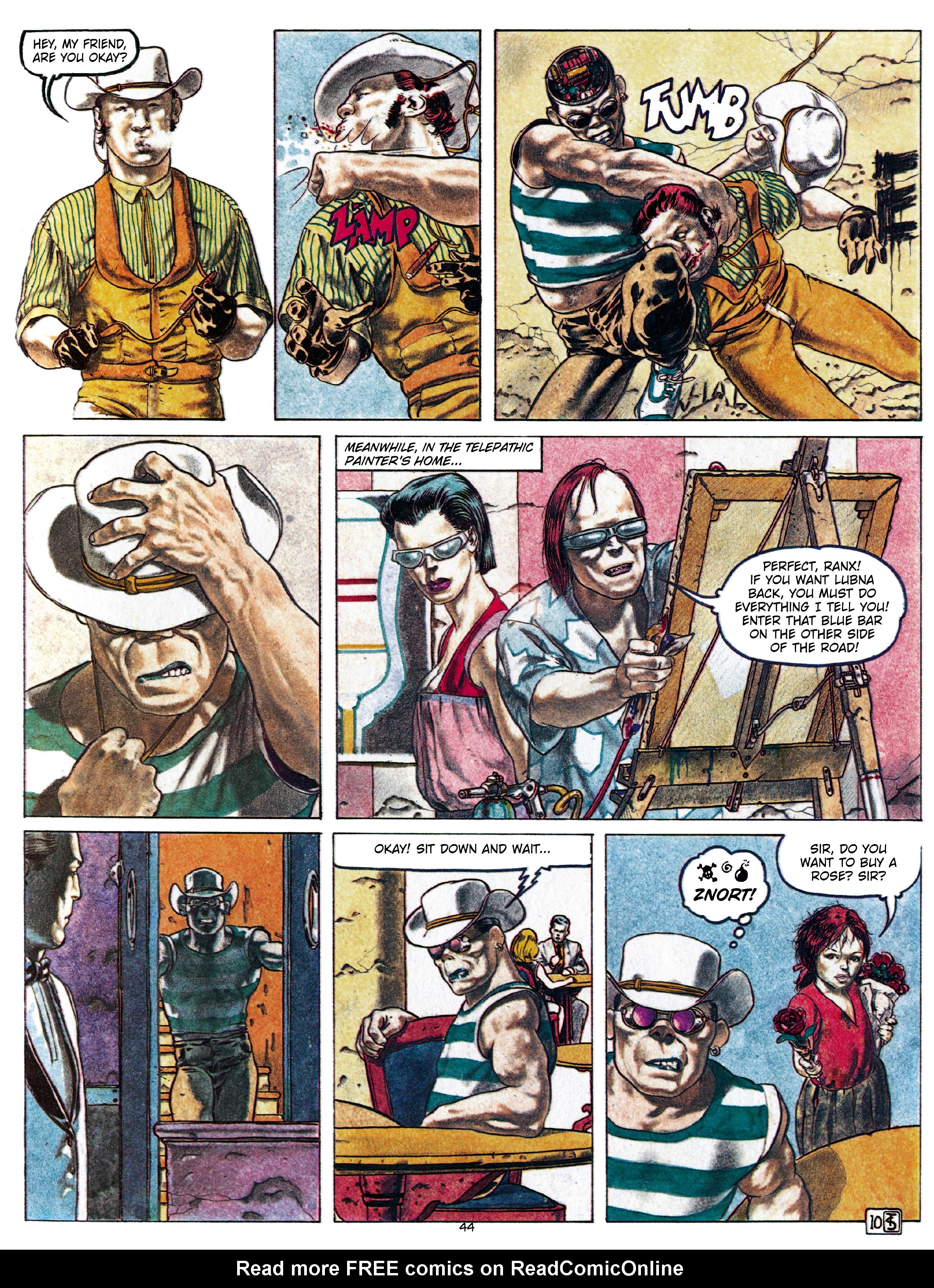Read online Ranx comic -  Issue # TPB (Part 1) - 50