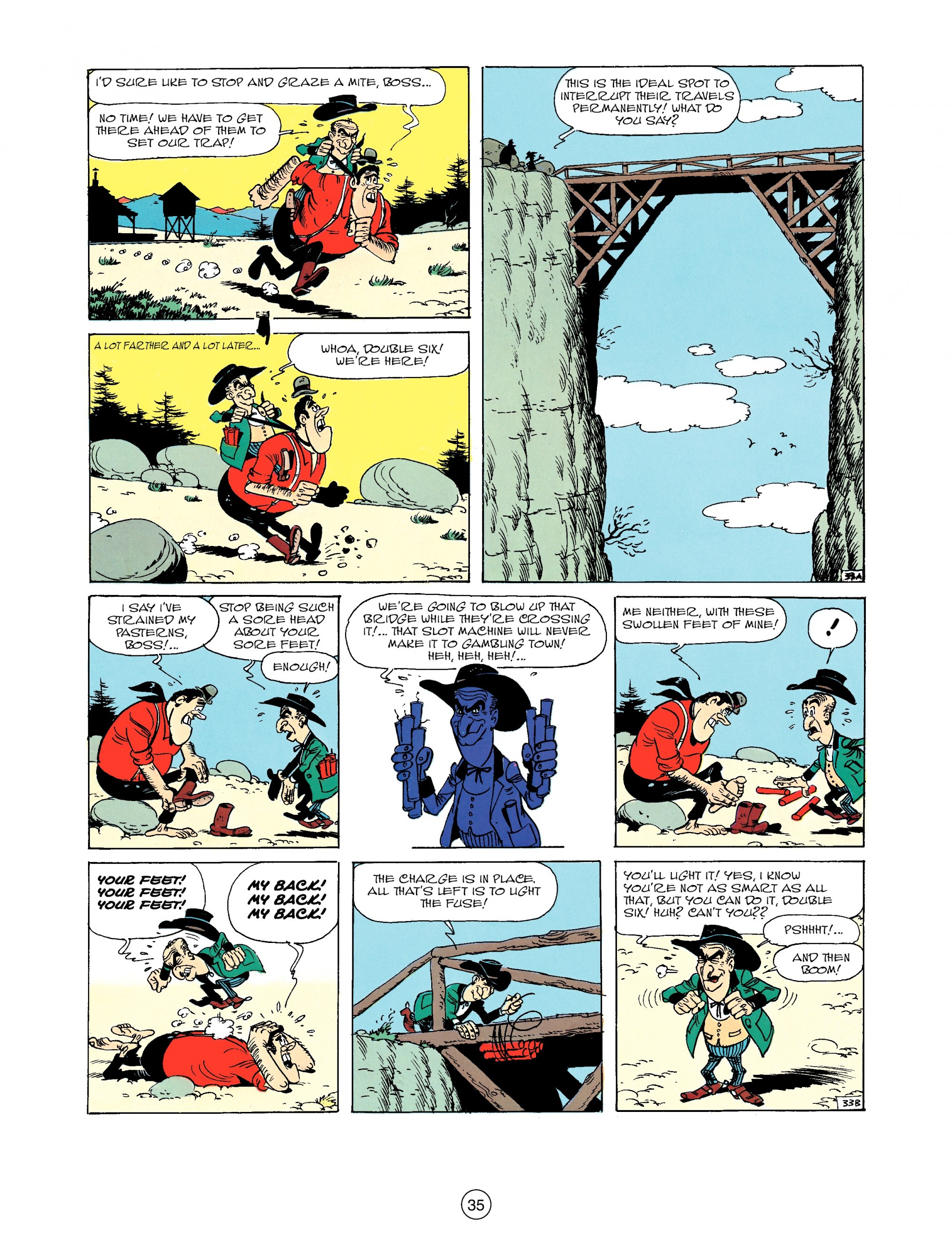 Read online A Lucky Luke Adventure comic -  Issue #33 - 35