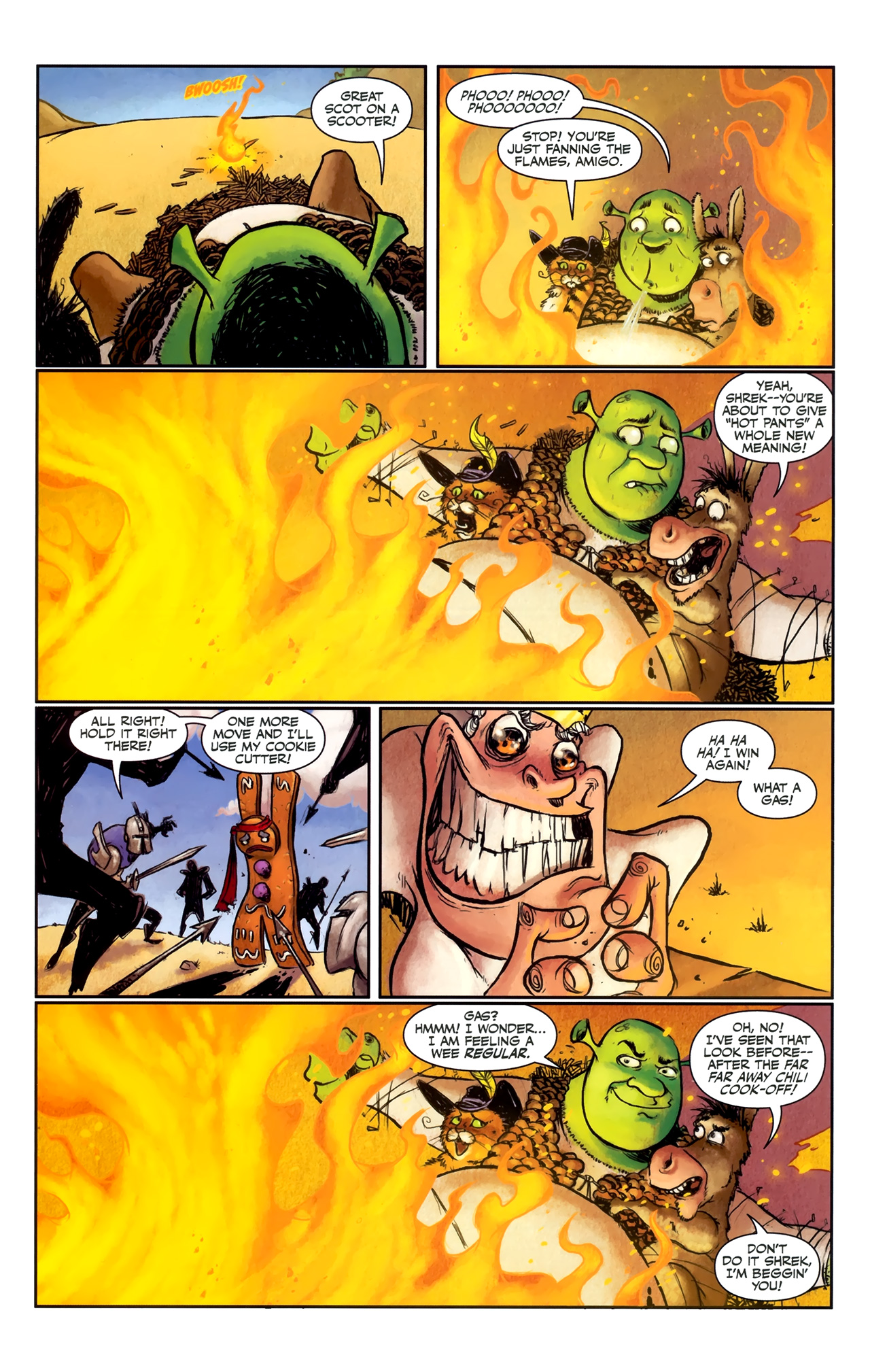 Read online Shrek (2010) comic -  Issue #3 - 19