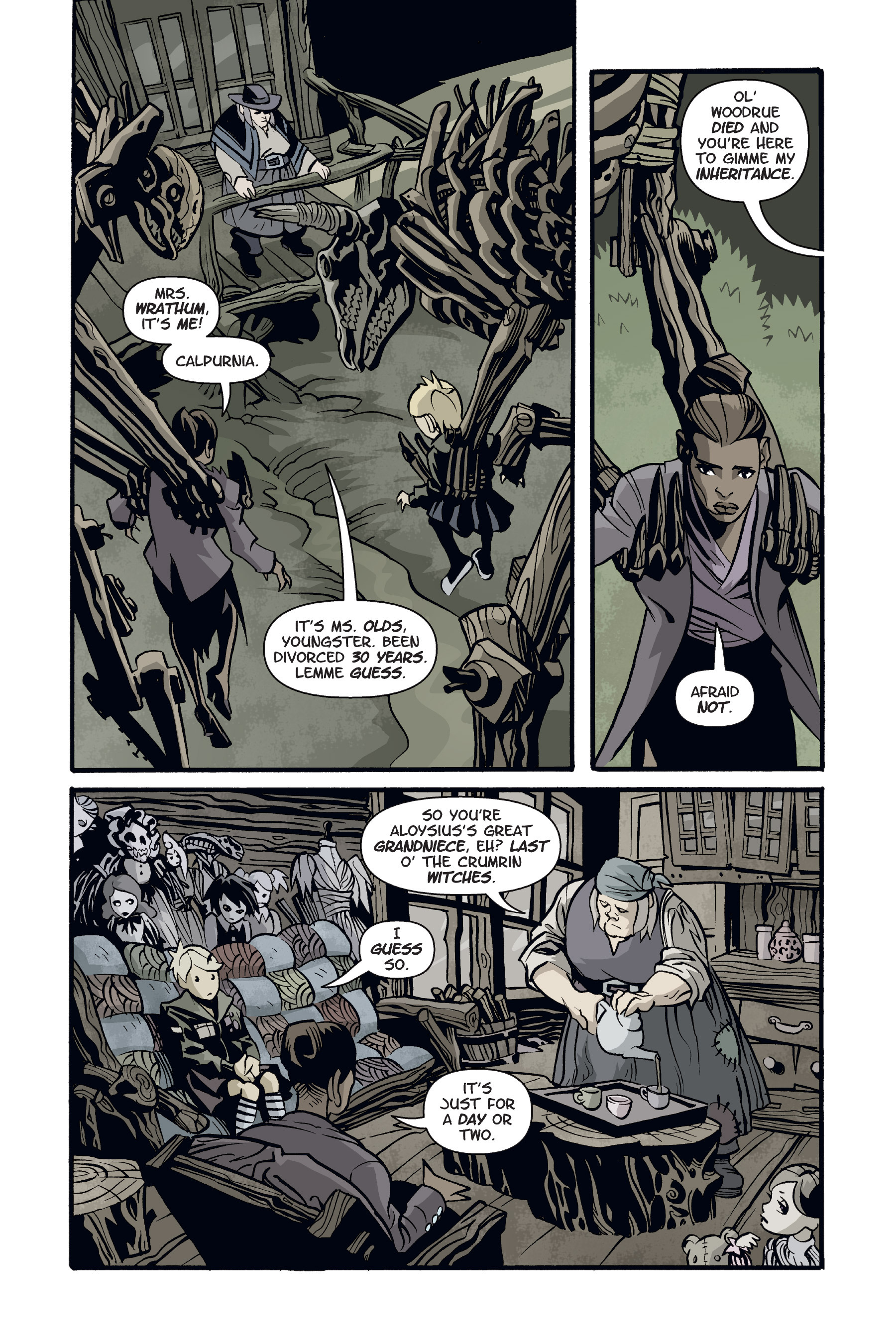 Read online Courtney Crumrin comic -  Issue # _TPB 6 - 45