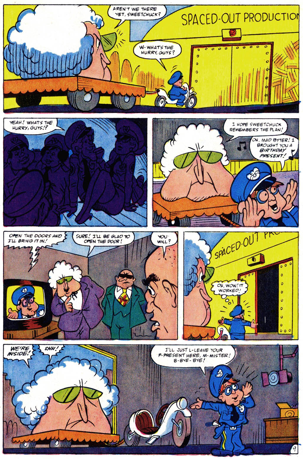 Read online Police Academy comic -  Issue #1 - 10