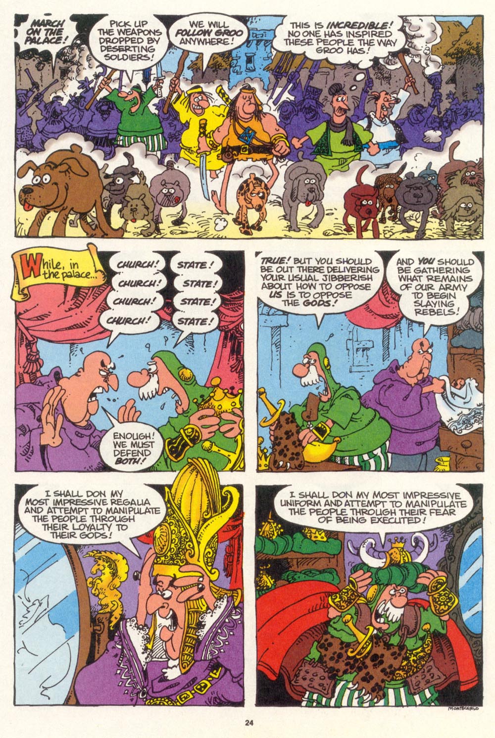 Read online Sergio Aragonés Groo the Wanderer comic -  Issue #107 - 26