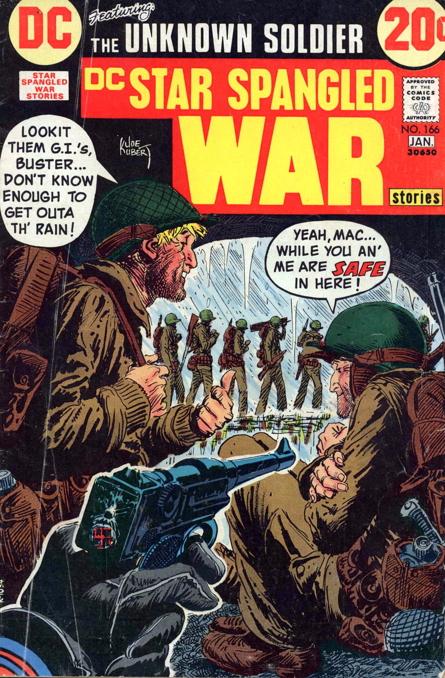 Read online Star Spangled War Stories (1952) comic -  Issue #166 - 1