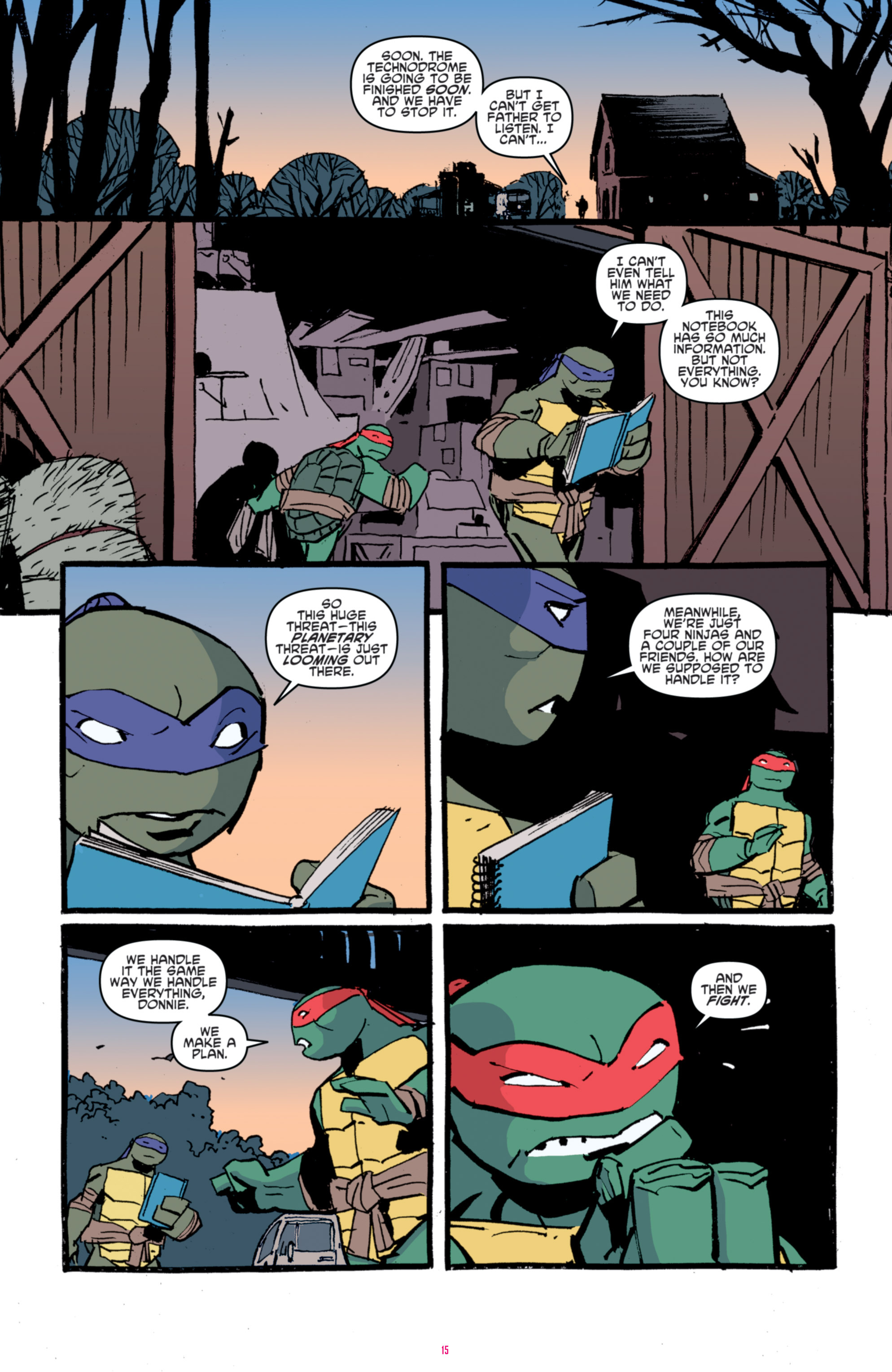 Read online Teenage Mutant Ninja Turtles Utrom Empire comic -  Issue #3 - 17