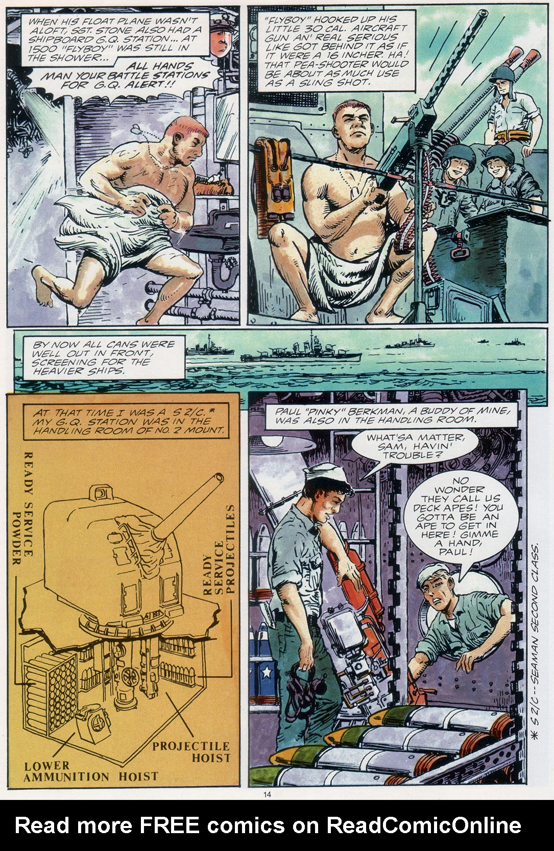 Read online Marvel Graphic Novel comic -  Issue #30 - A Sailor's Story - 20