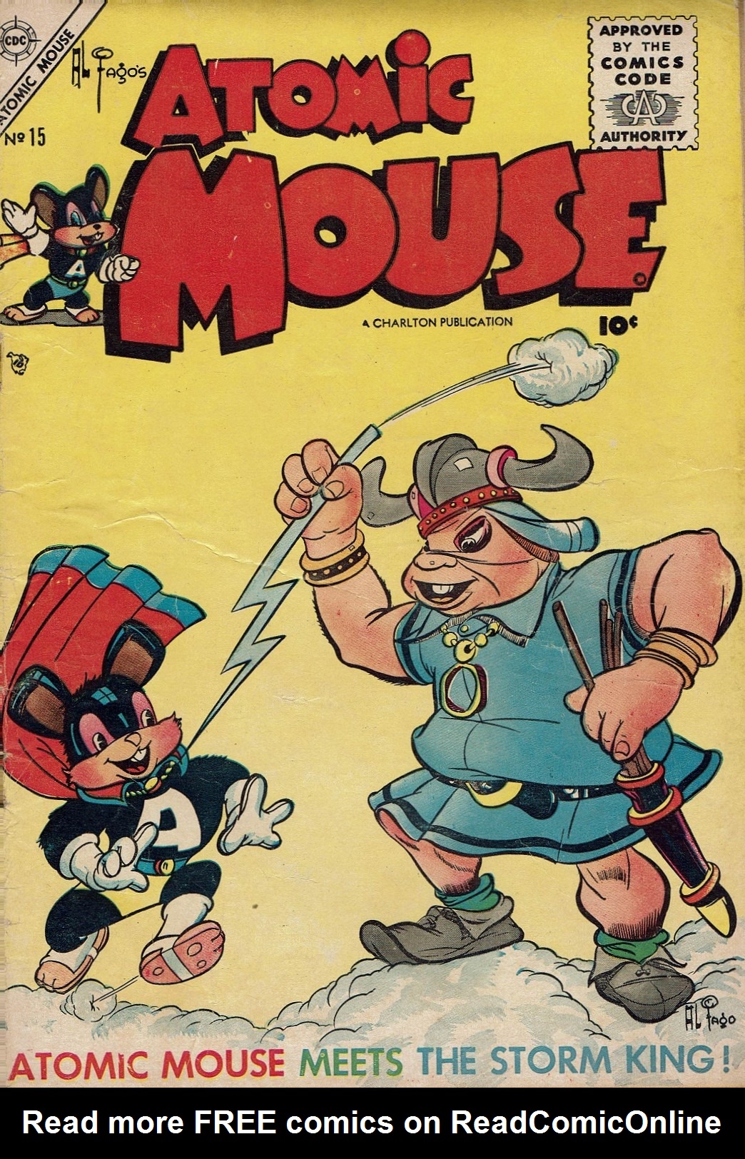 Read online Atomic Mouse comic -  Issue #15 - 1