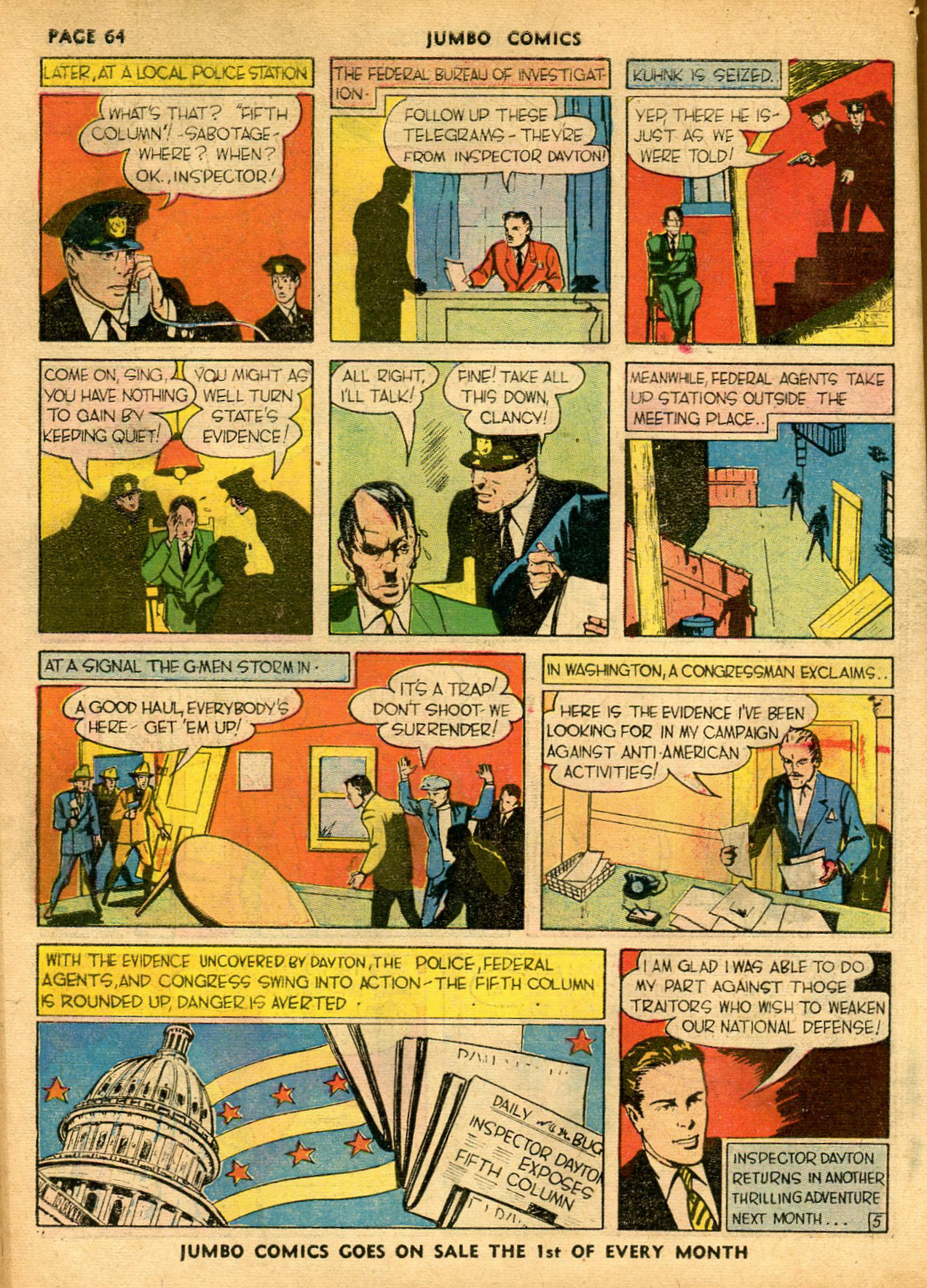 Read online Jumbo Comics comic -  Issue #21 - 66