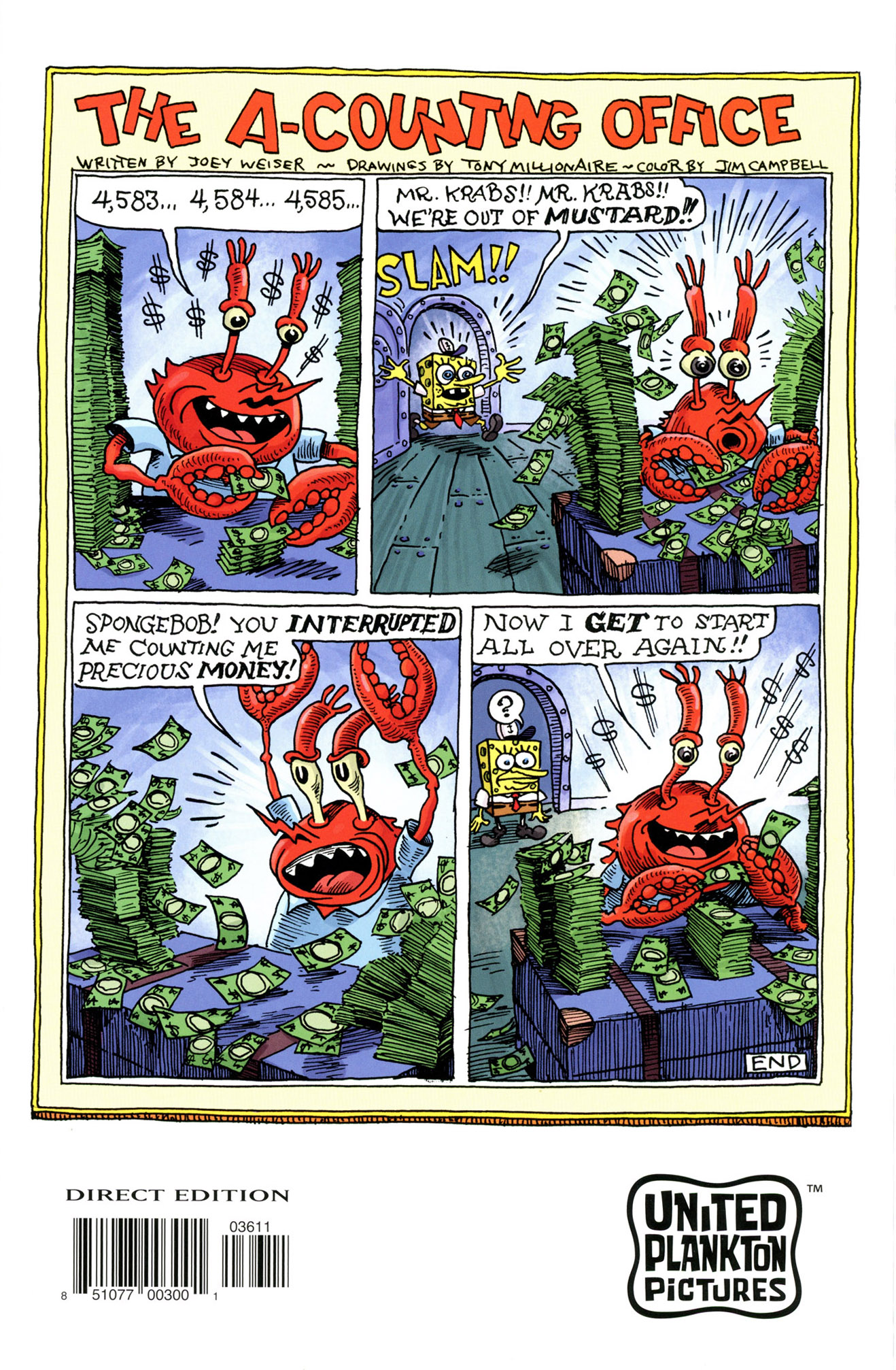 Read online SpongeBob Comics comic -  Issue #36 - 35