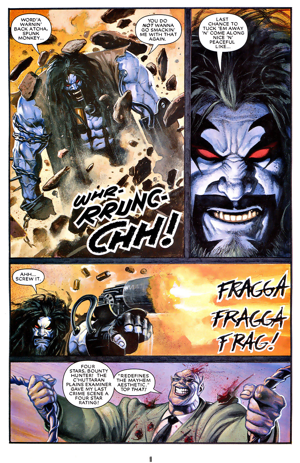 Read online Lobo: Unbound comic -  Issue #1 - 12
