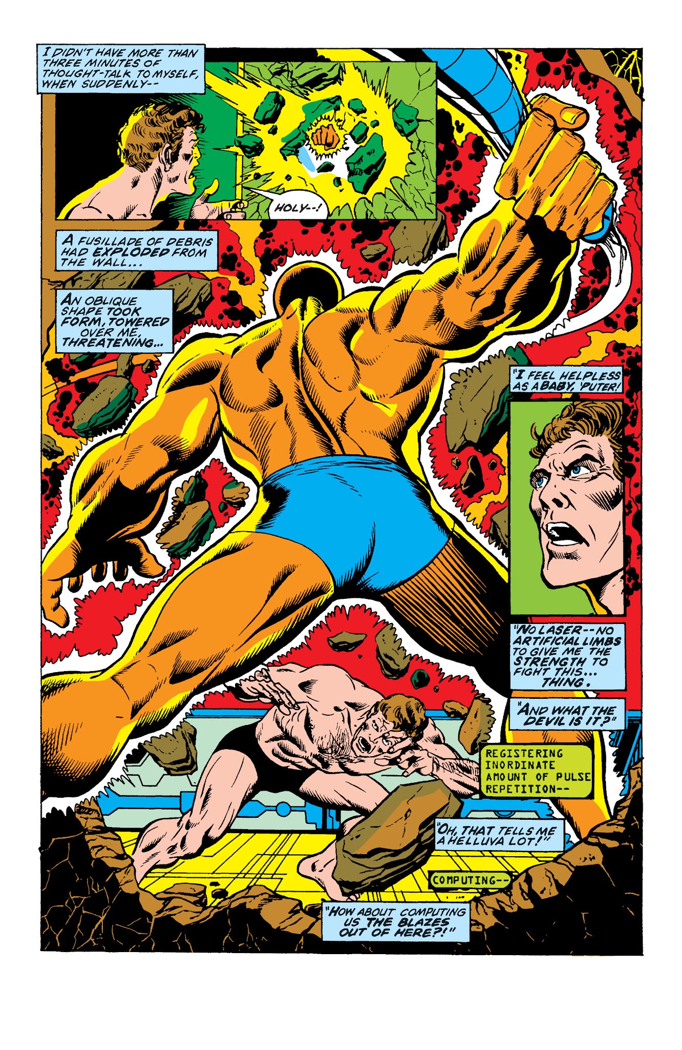 Read online Deathlok the Demolisher: The Complete Collection comic -  Issue # TPB - 176