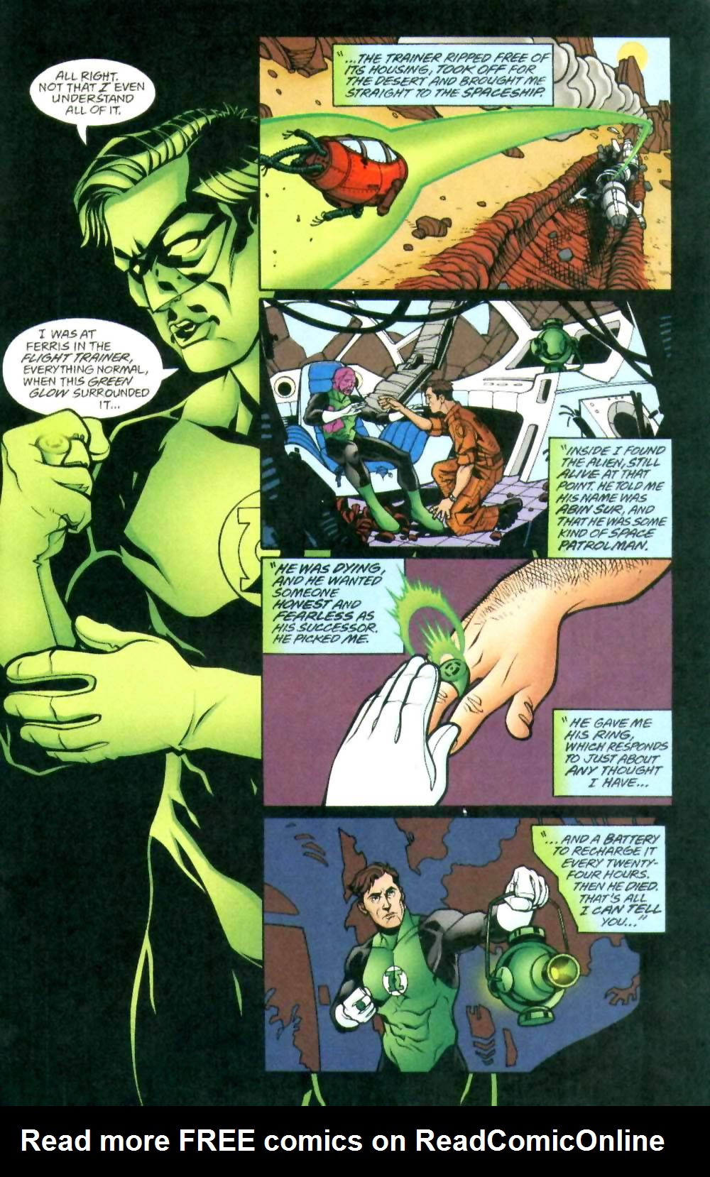 Read online Green Lantern Secret Files comic -  Issue #2 - 20