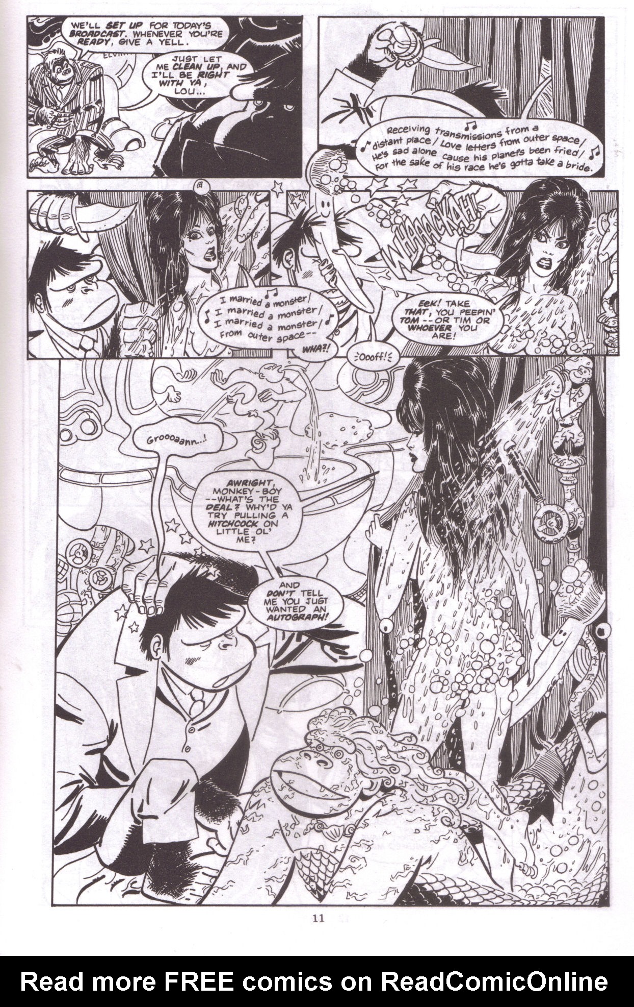 Read online Elvira, Mistress of the Dark comic -  Issue #37 - 13