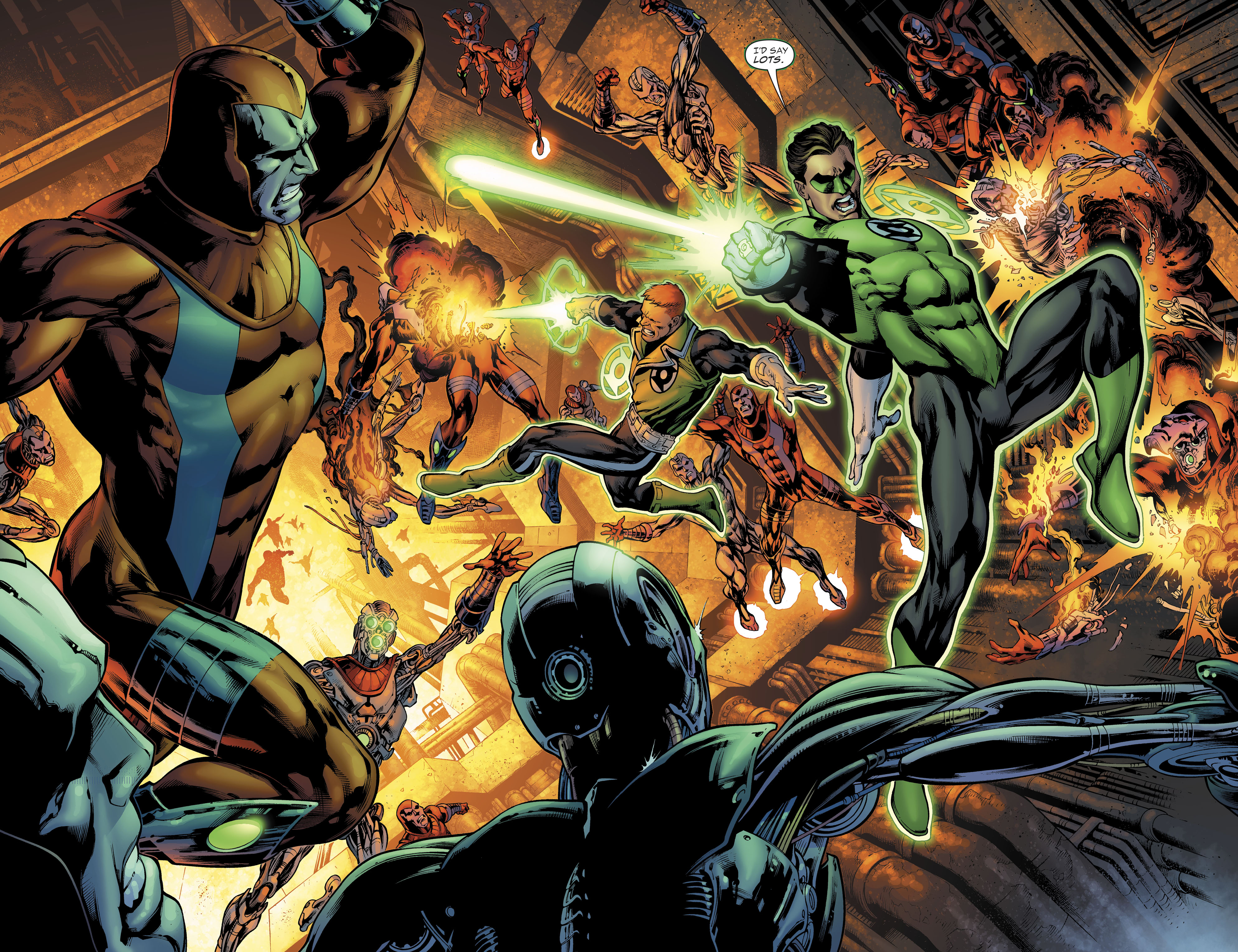 Read online Green Lantern by Geoff Johns comic -  Issue # TPB 2 (Part 2) - 82