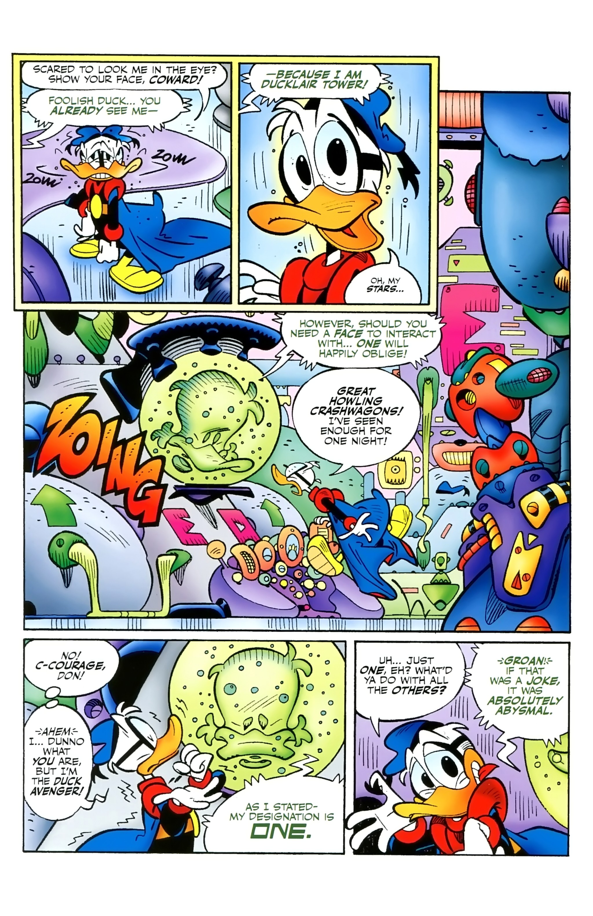 Read online Duck Avenger comic -  Issue #0 - 32